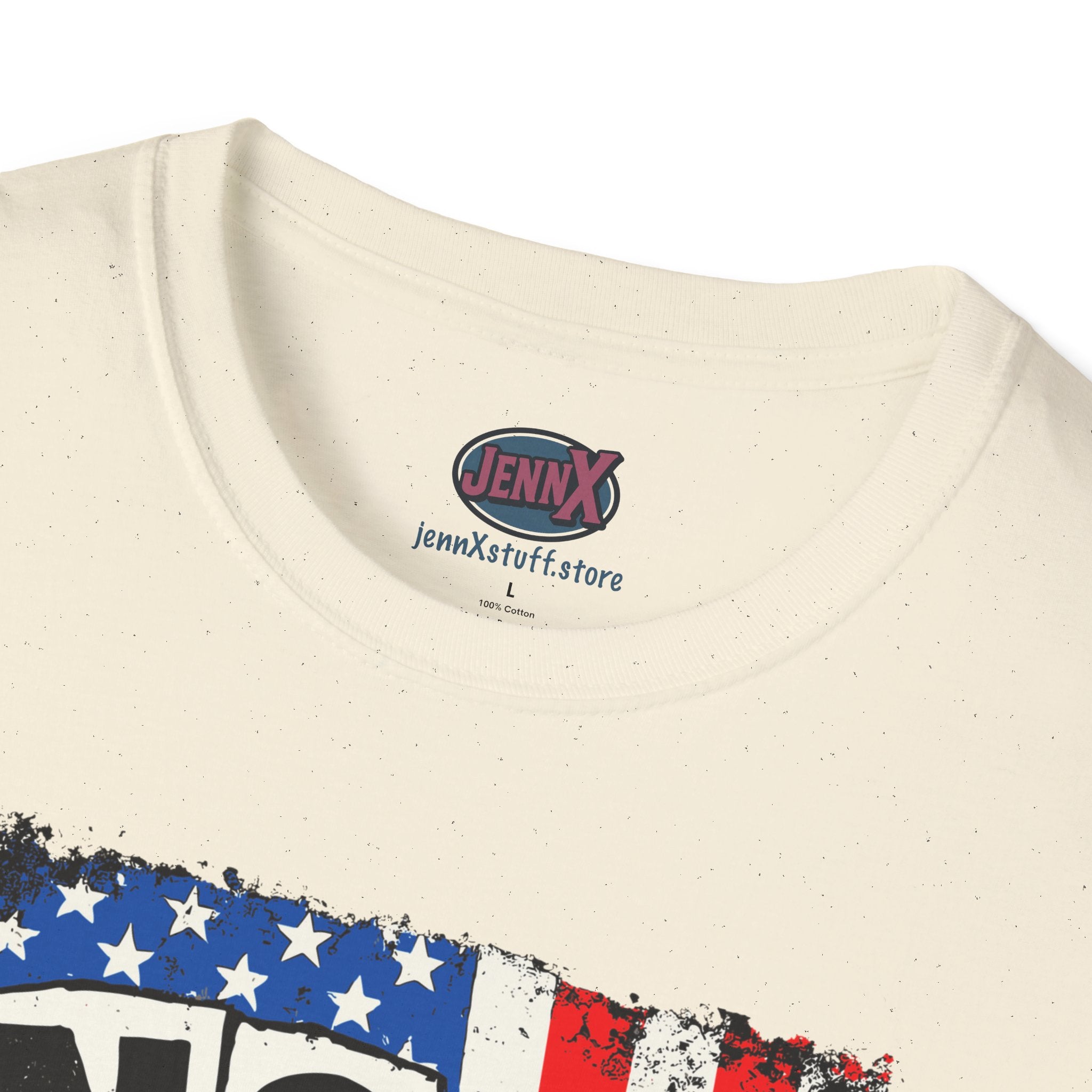 No Kings Sex Pistols parody American Flag T-Shirt