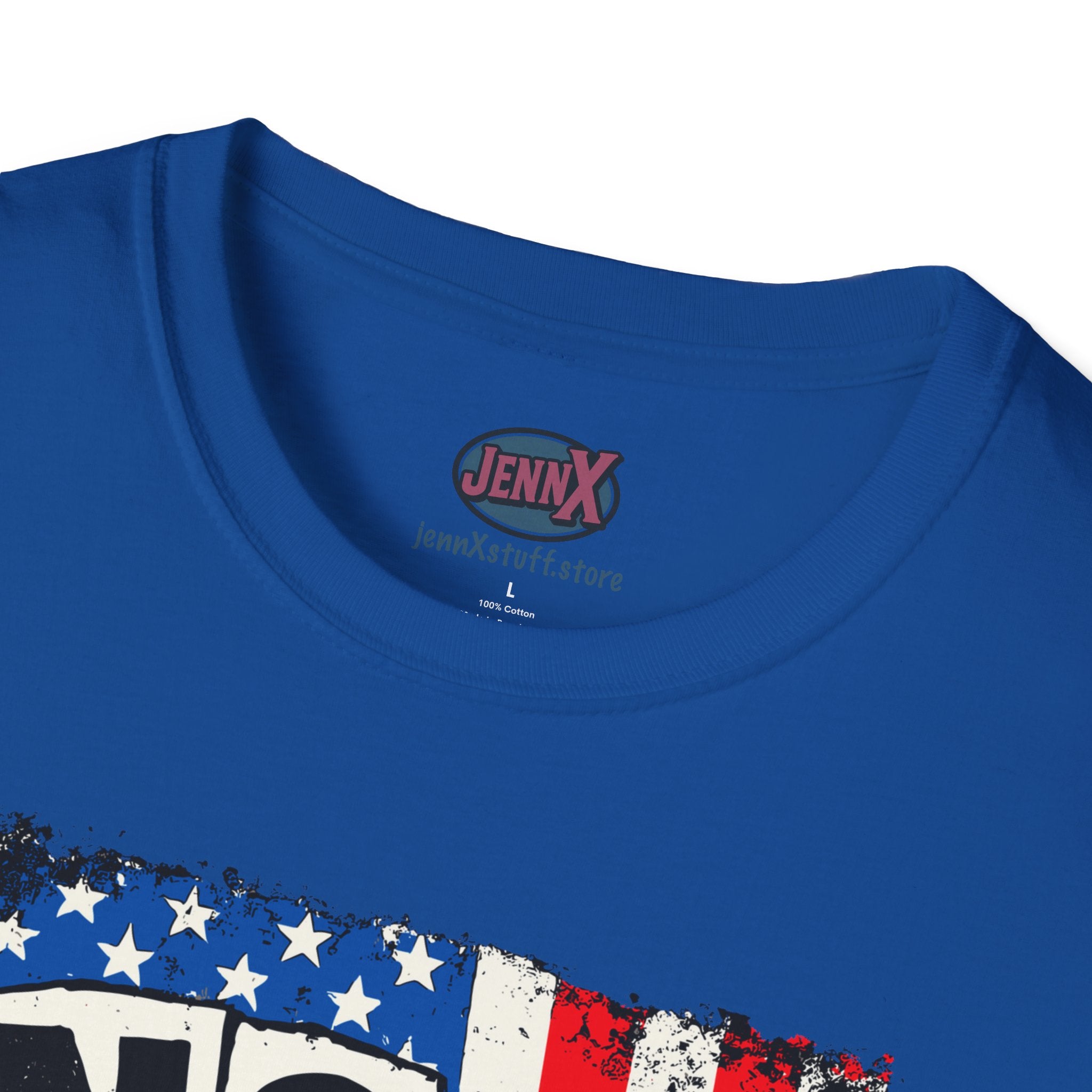 No Kings Sex Pistols parody American Flag T-Shirt