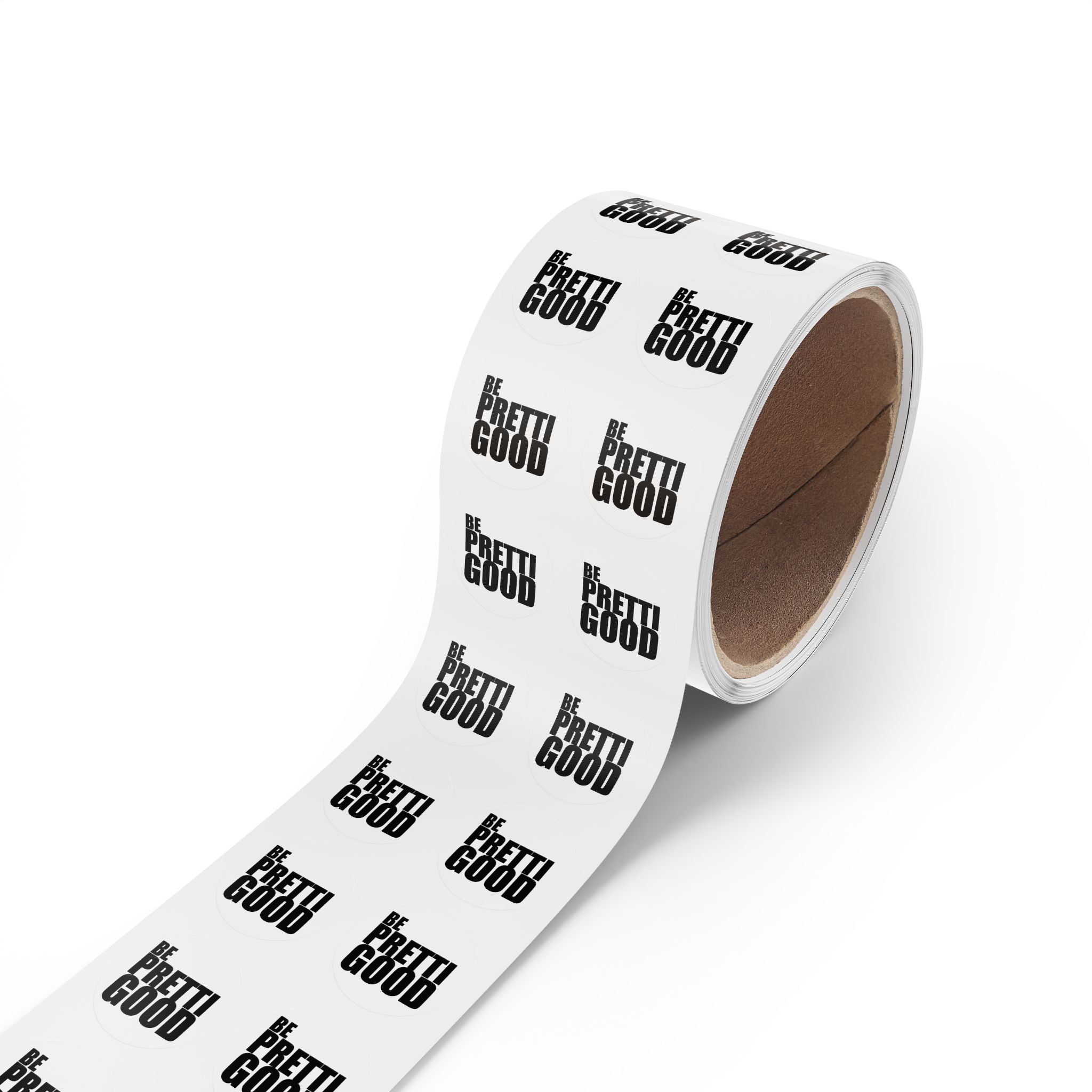 Be Pretti Good Round Sticker Label Rolls | Anti ICE sticker bomb