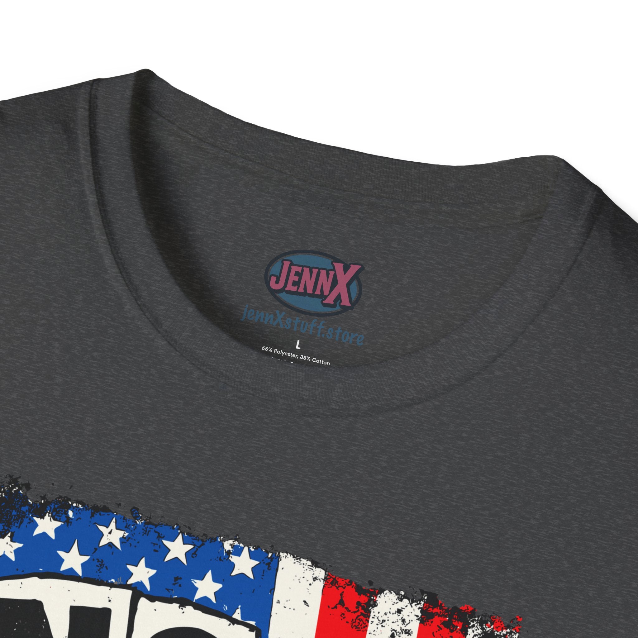 No Kings Sex Pistols parody American Flag T-Shirt