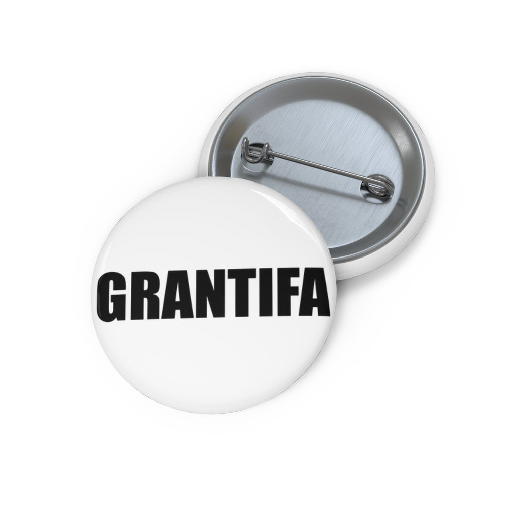 GRANTIFA button Pin Buttons | Simple Design Grandmothers Against Fascism
