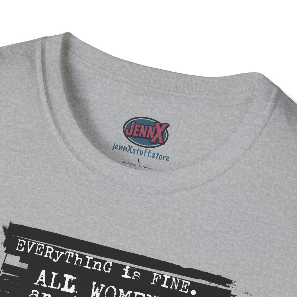 All Women Are Created Equal T-Shirt | Typographic Protest Art, Feminist Tee