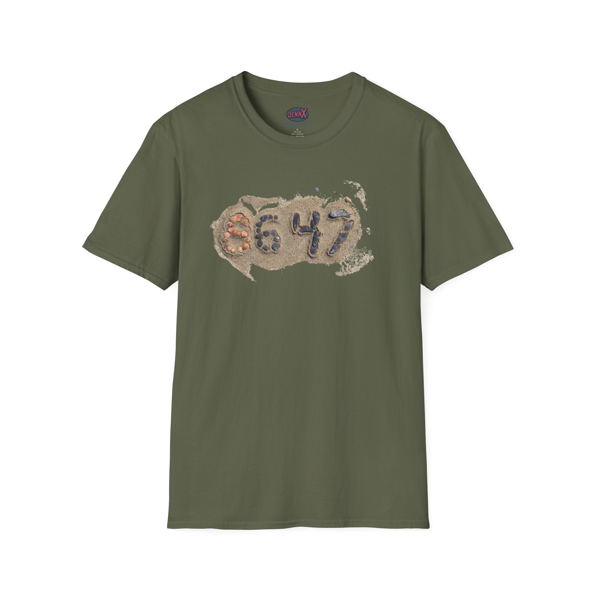 8647 Anti-Trump Seashell T-Shirt | Original Image I James Comey 86 47
