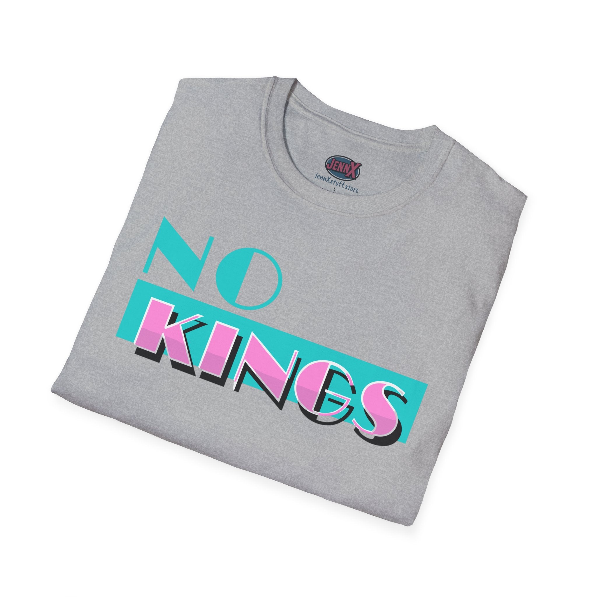 No Kings Miami Vice parody T-Shirt | Generation X