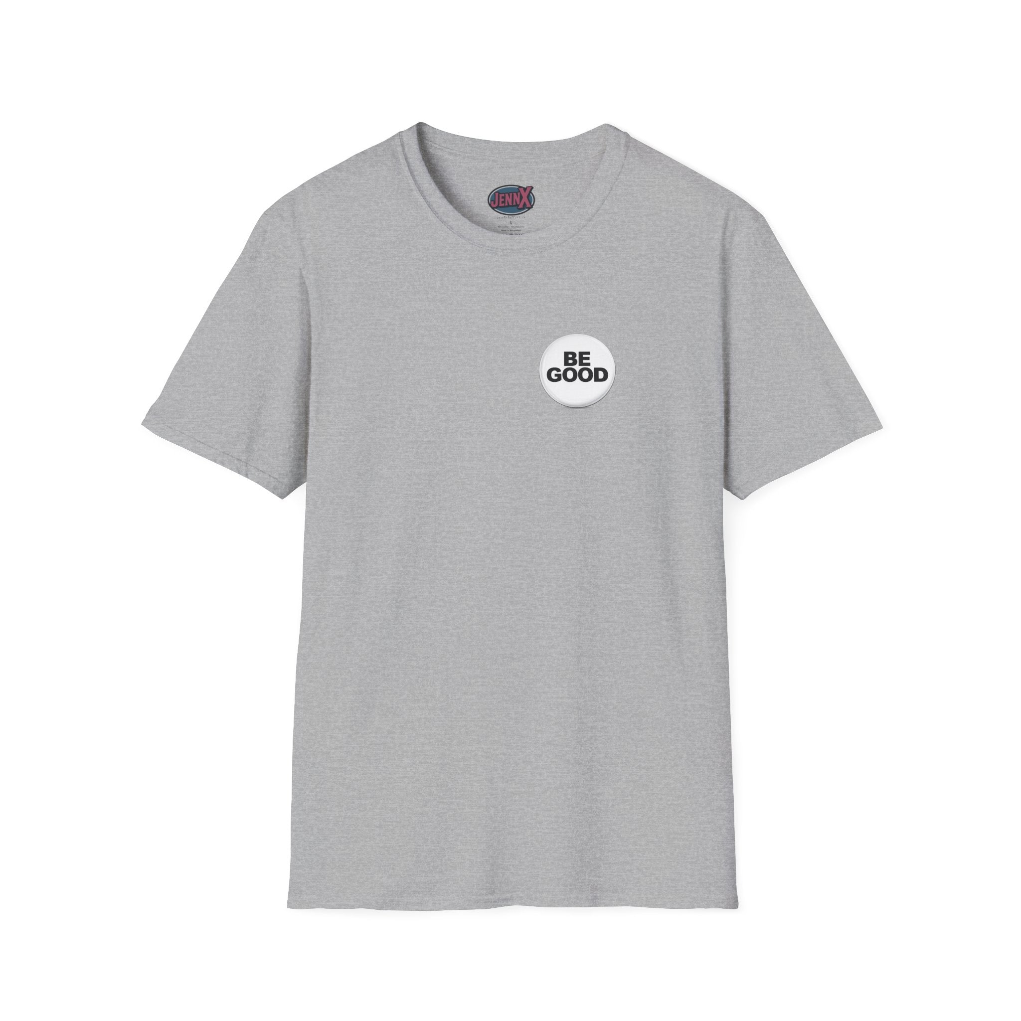 Be Good pin button shirt inspired by the Golden Globes