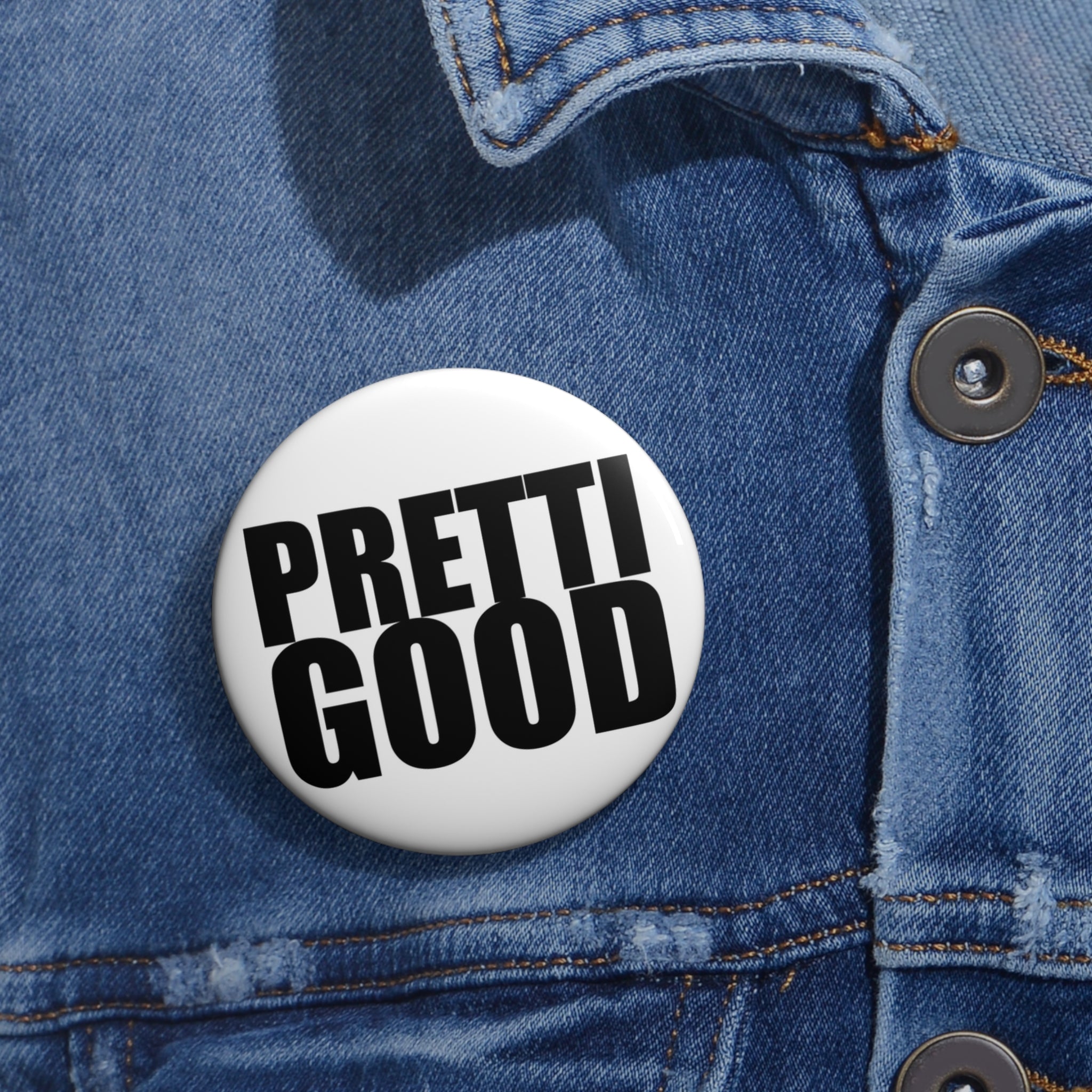Pretti Good Anti ICE pin button | Protest Button
