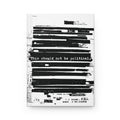This Should Not Be Political Hardcover Journal | Redacted Document Notebook