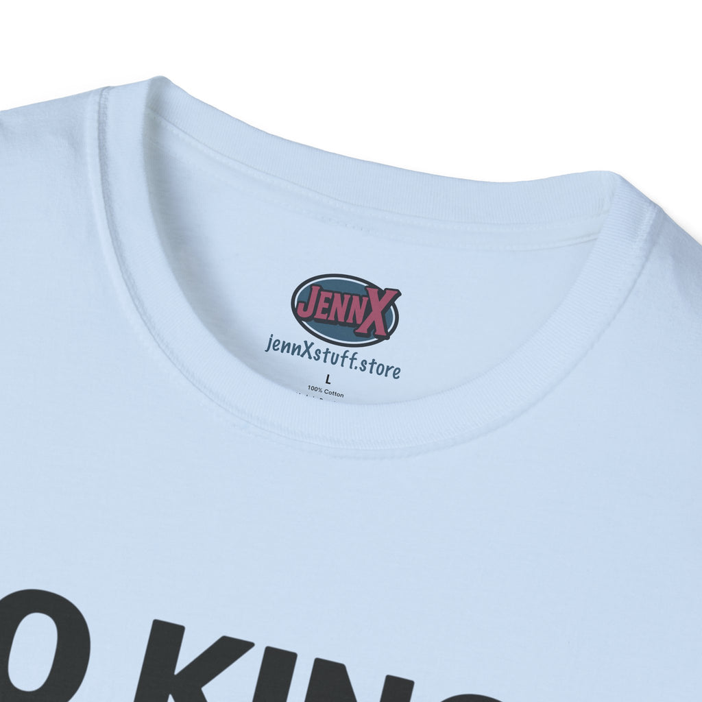 No Kings Amazon T-Shirt | Satirical Logo Parody, Graphic Tee