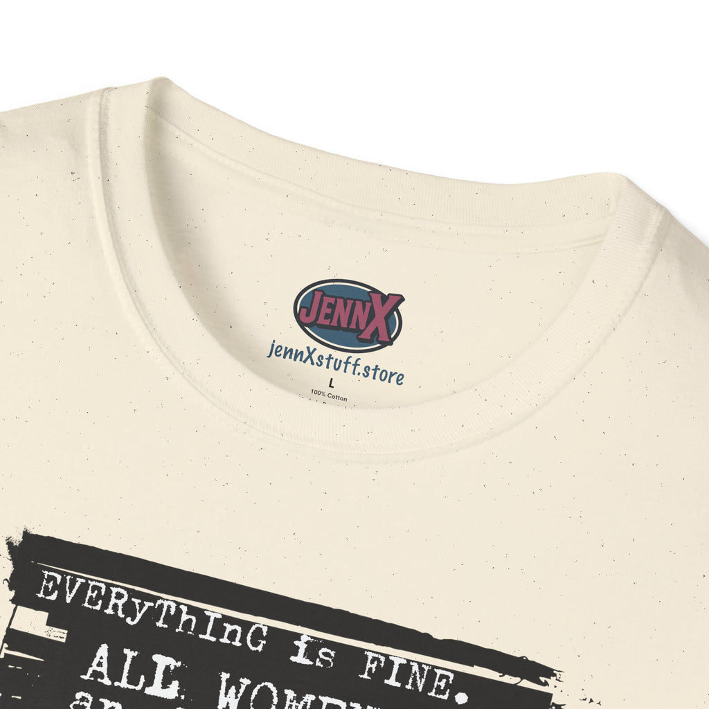 All Women Are Created Equal T-Shirt | Typographic Protest Art, Feminist Tee