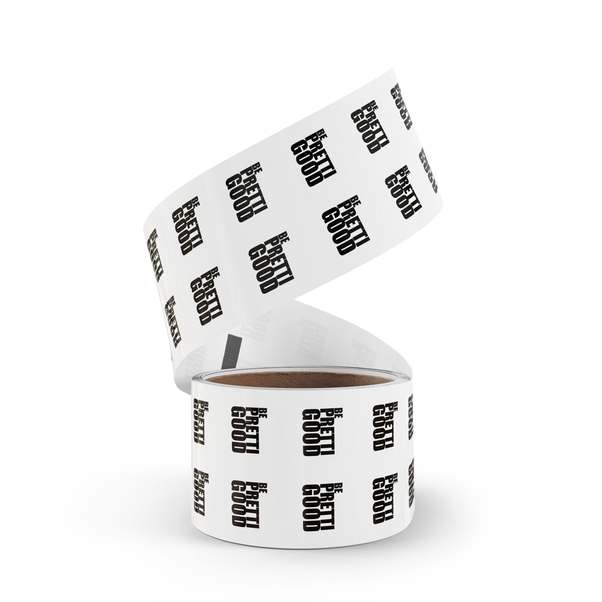 Be Pretti Good Round Sticker Label Rolls | Anti ICE sticker bomb