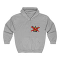 No Kings Hoodie Hand-Darawn design - Die-Cut Protest Sticker Included