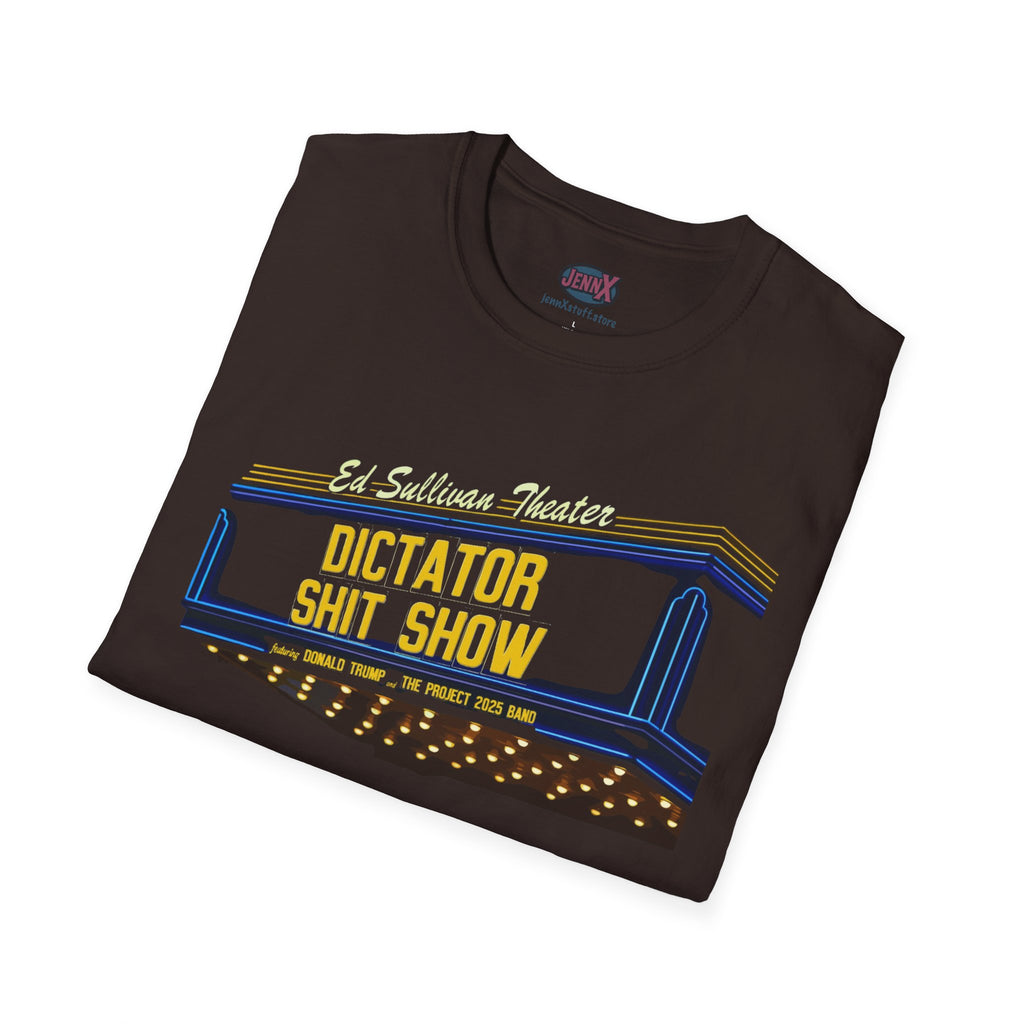 Dictator Shit Show featuring Donald Trump and The Project 2025 Band - Support Stephen Colbert and Free Speech