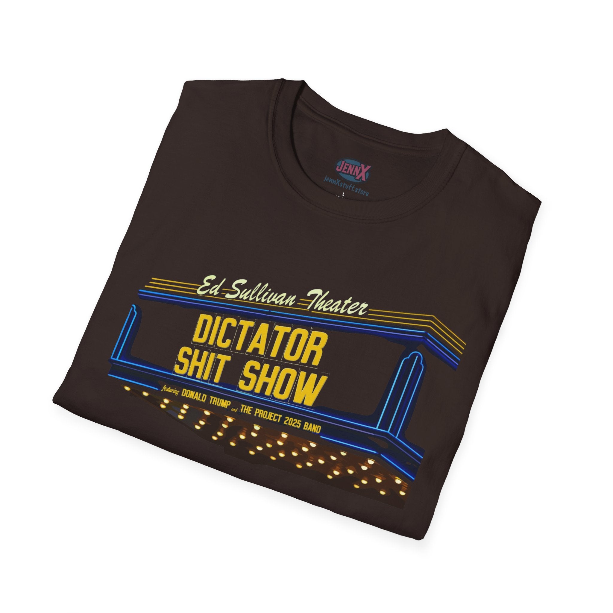 Dictator Shit Show featuring Donald Trump and The Project 2025 Band - Support Stephen Colbert and Free Speech