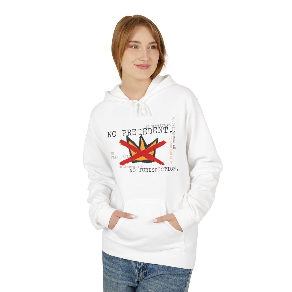 Anti-Trump No Kings hoodie - Hand-drawn - Original Design - Free No Kings sticker