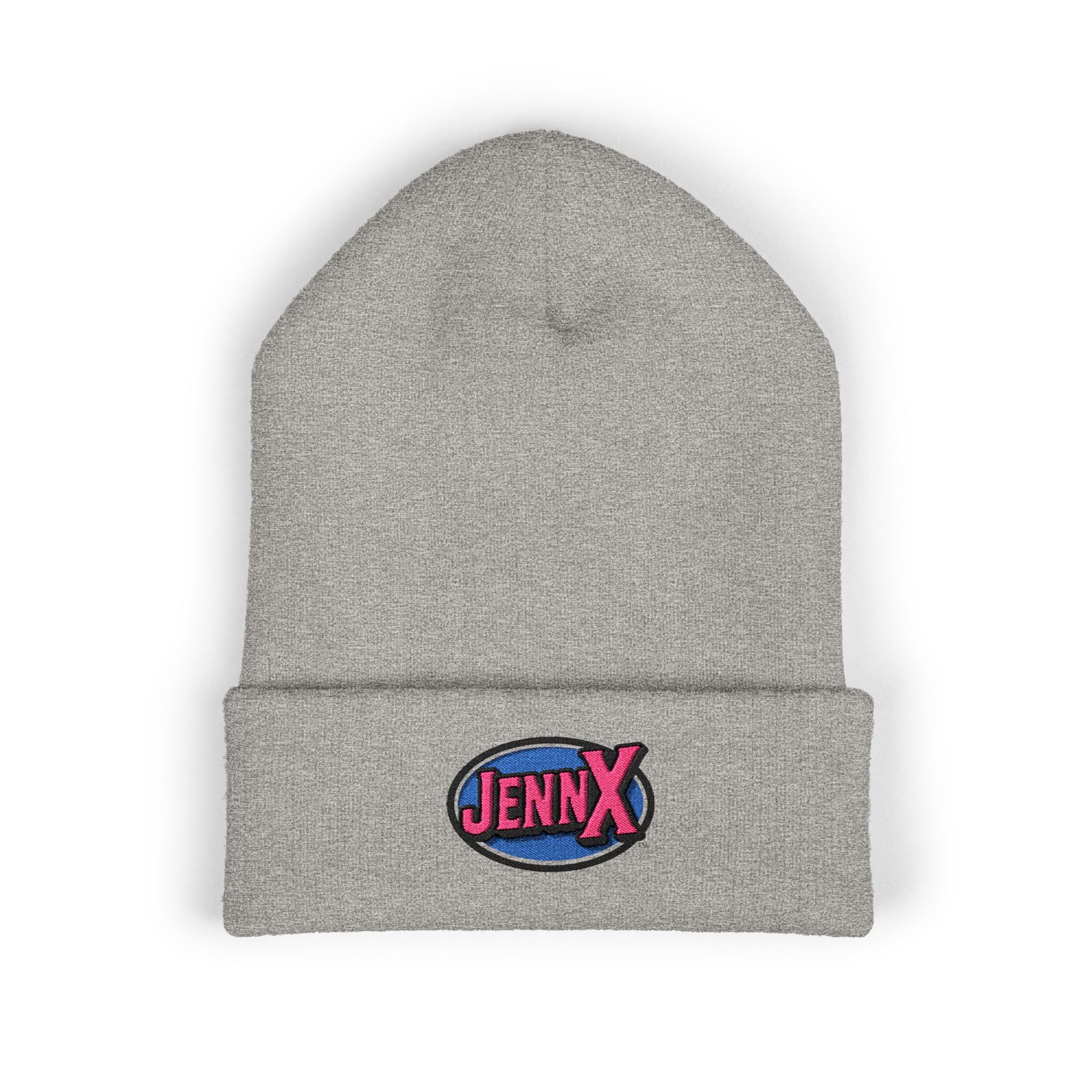 JennX Generation X GenX embroidered logo Beanie | Cuffed Winter Hat