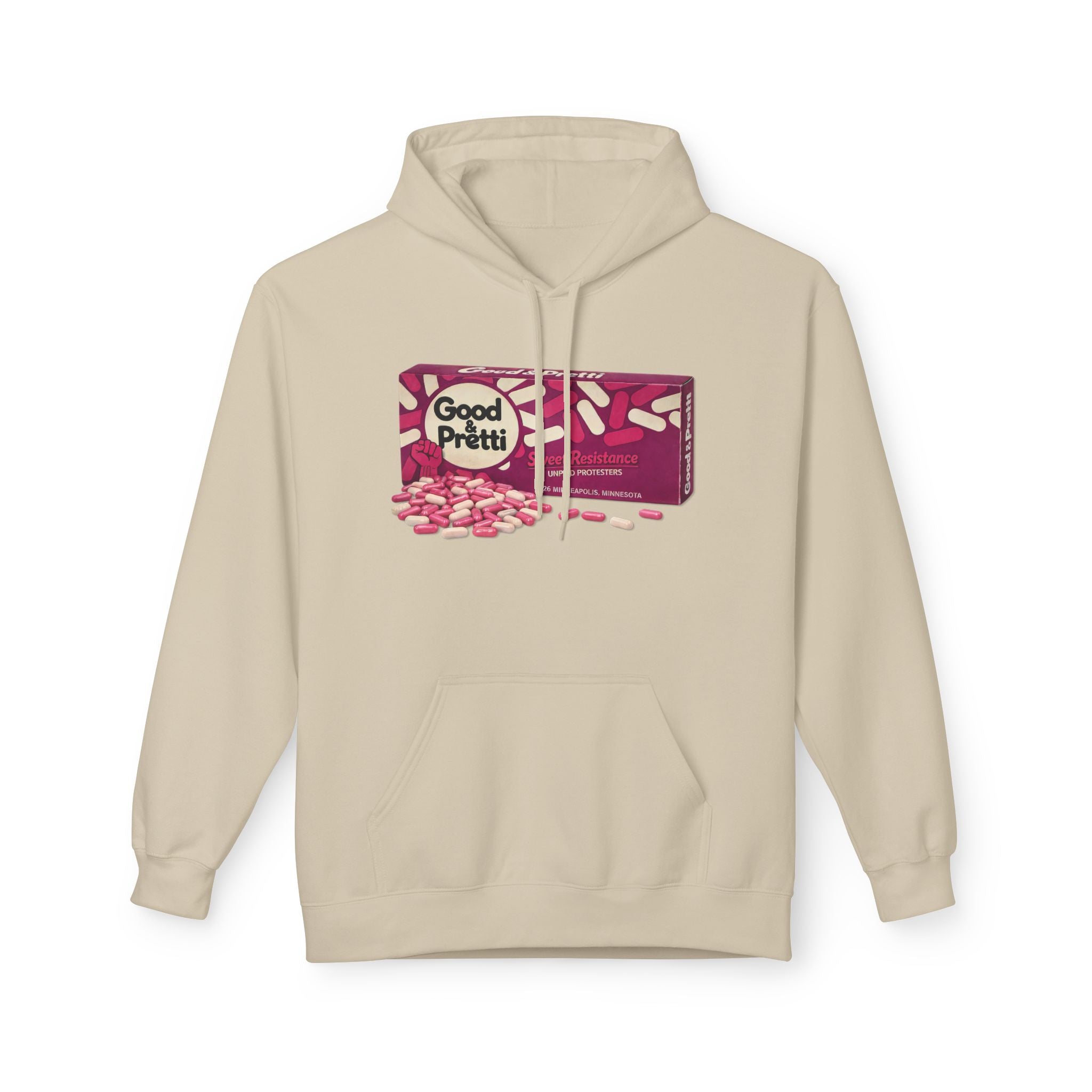 Good Pretti Good and Plenty Candy Box Hoodie | Original Design
