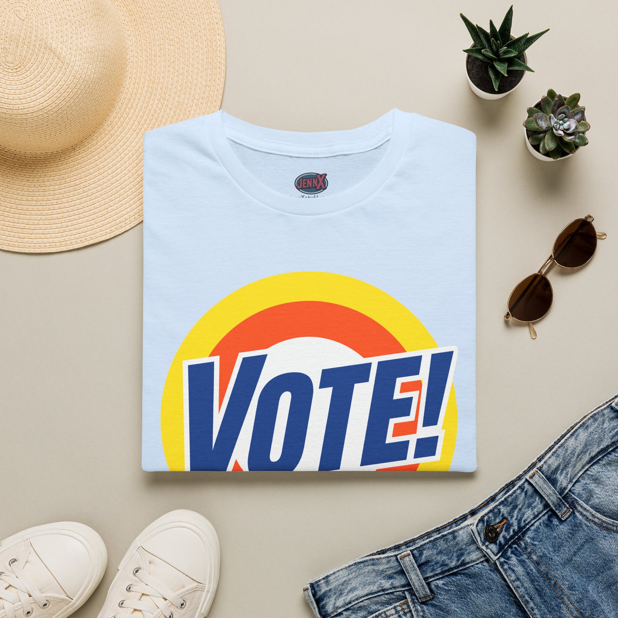 Vote Removes Stubborn Orange Stains Shirt - Anti Trump Political Tee