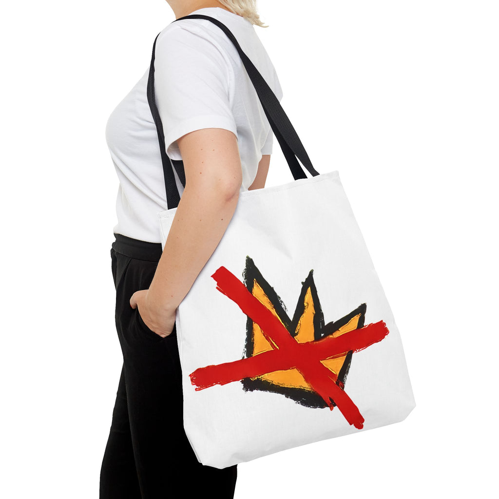 No Kings Day Tote I March 28th I Hand Painted Original I Two Sizes