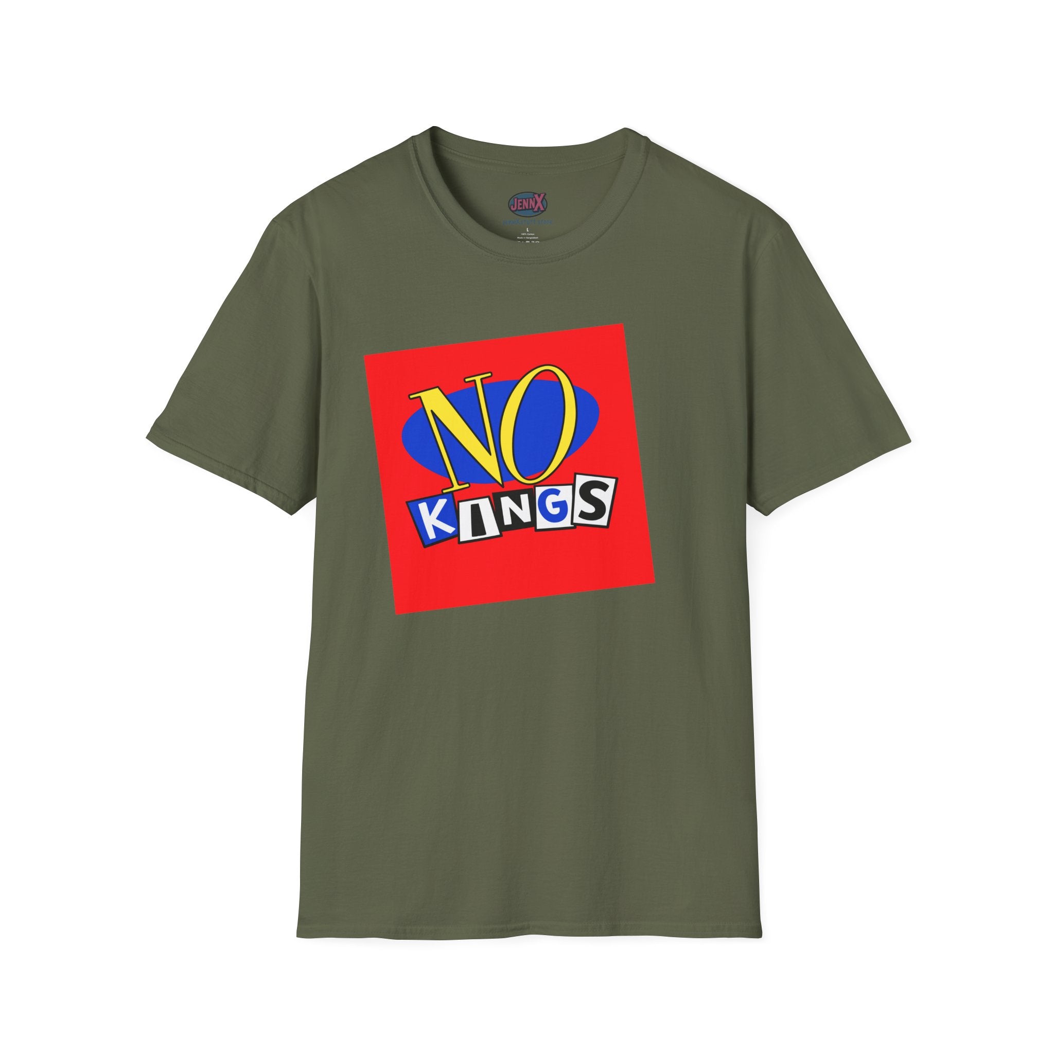 No Kings No Doubt parody T-Shirt | 90s Music GenX Millennial Protest