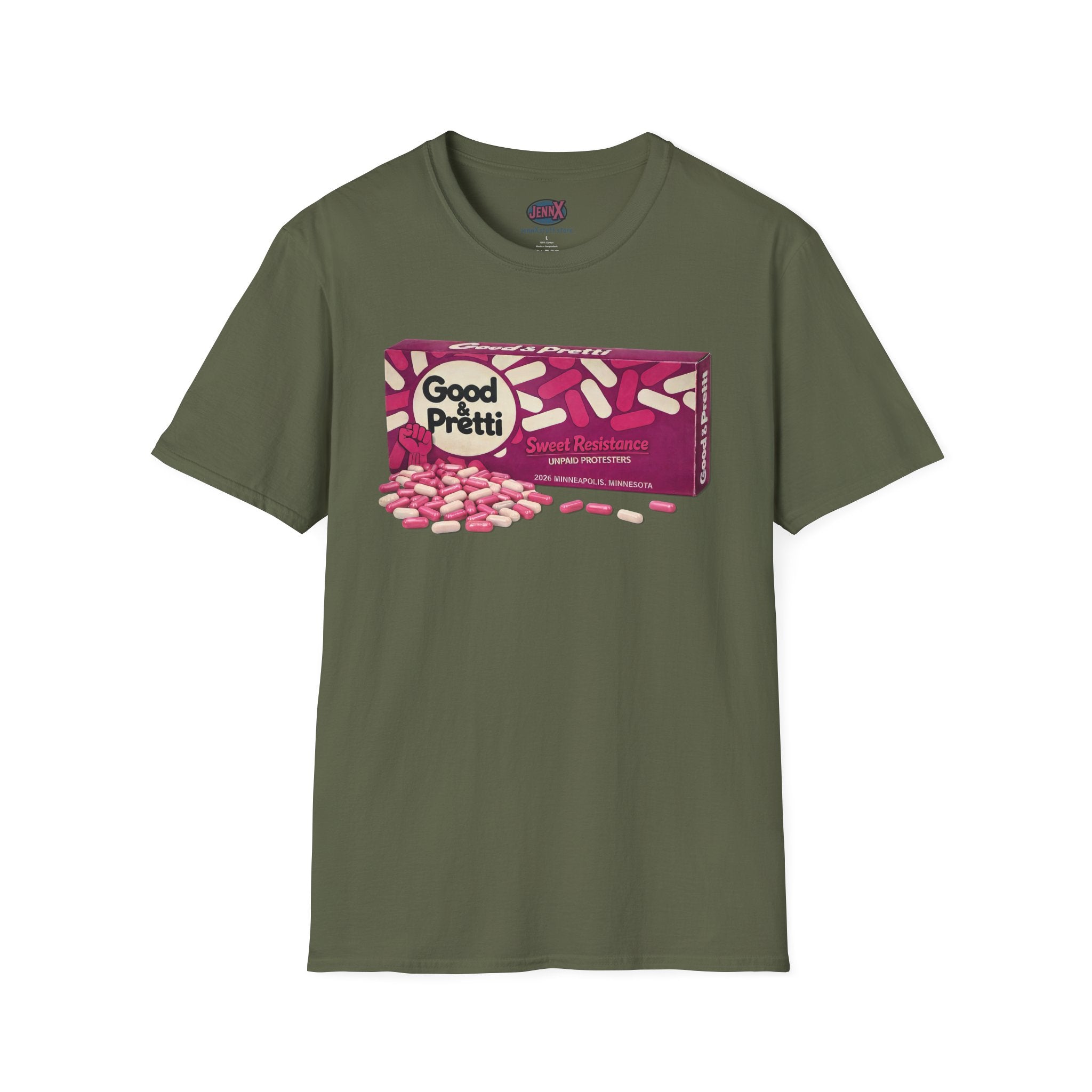 Good Pretti Good and Plenty Candy Box T-Shirt | Original Design