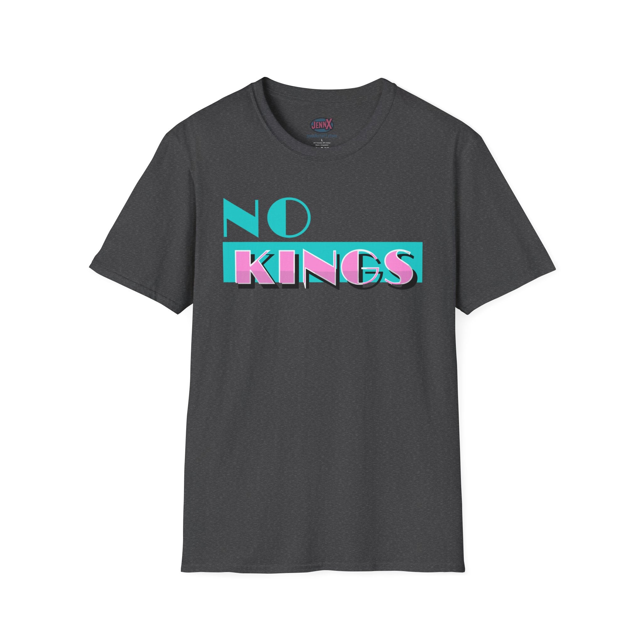 No Kings Miami Vice parody T-Shirt | Generation X
