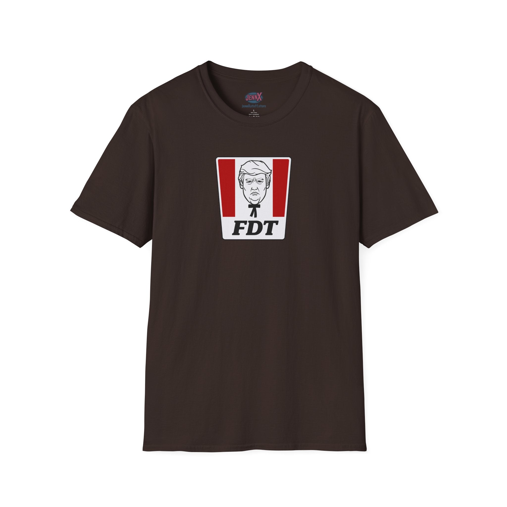 Political Parody T-Shirt I FDT Satirical Logo Tee I KFC Logo