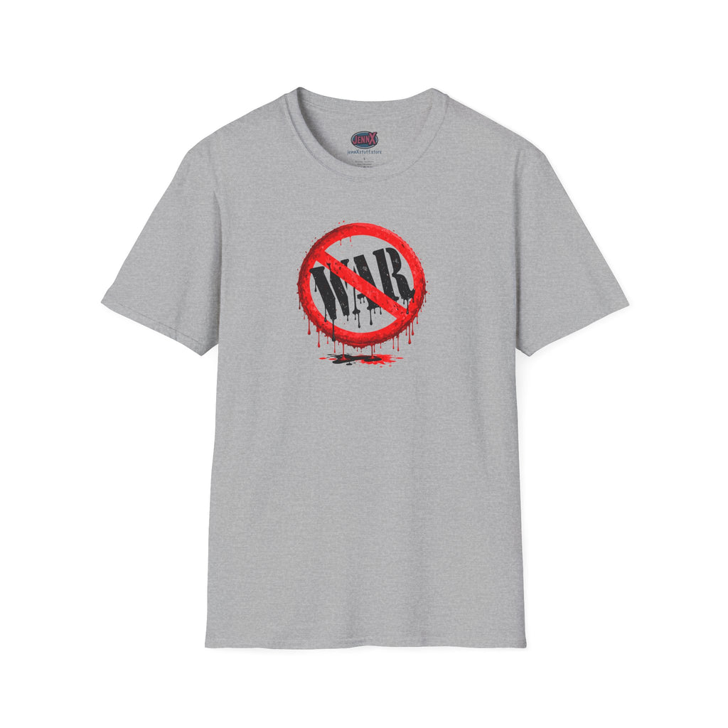 No War Symbol T-Shirt | Anti-War Protest Graphic
