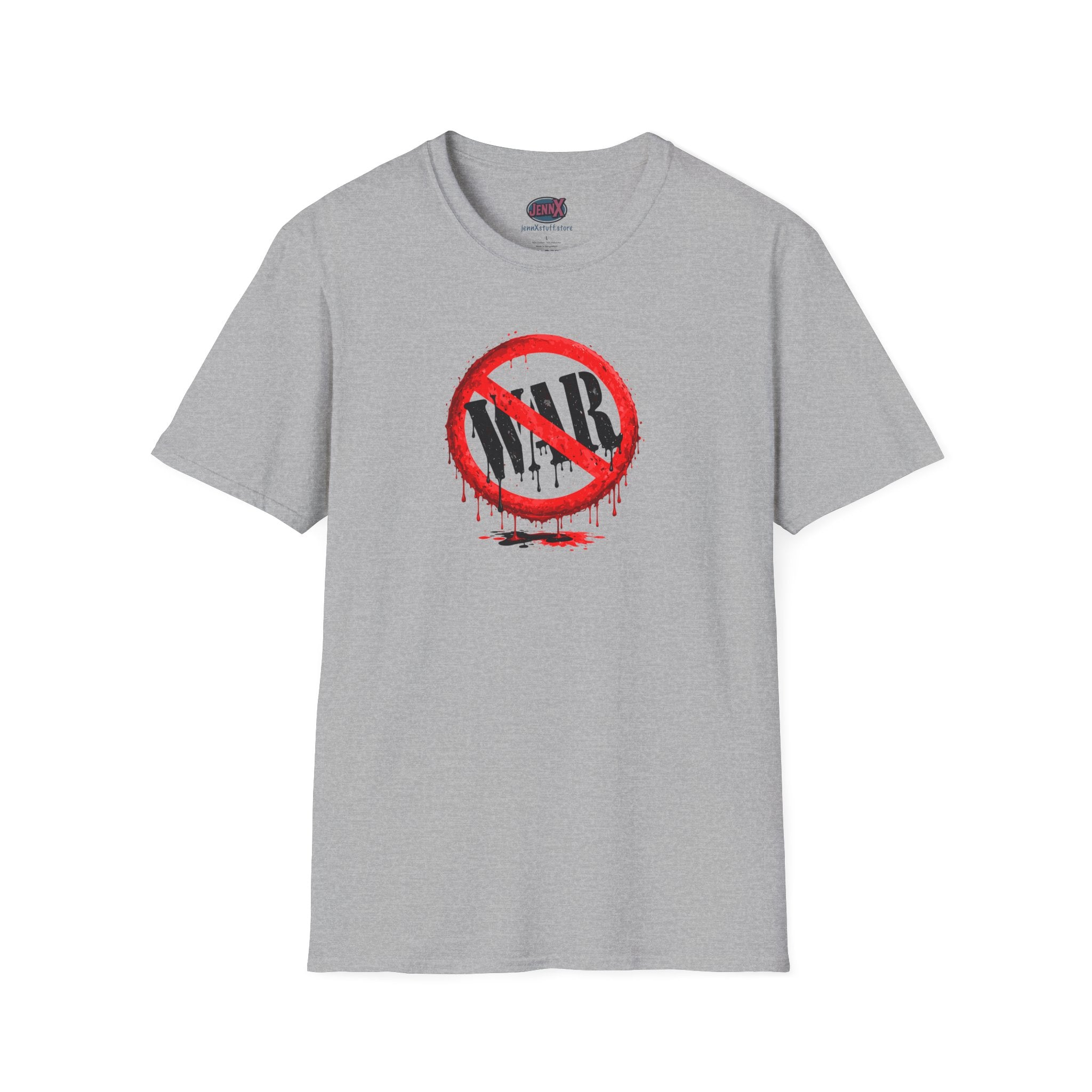 No War Symbol T-Shirt | Anti-War Protest Graphic