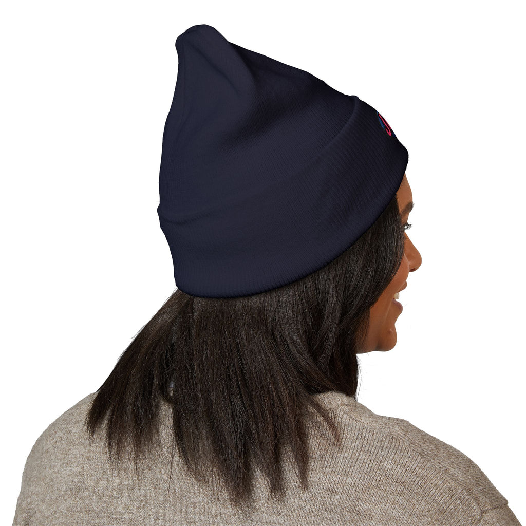 JennX Generation X GenX embroidered logo Beanie | Cuffed Winter Hat