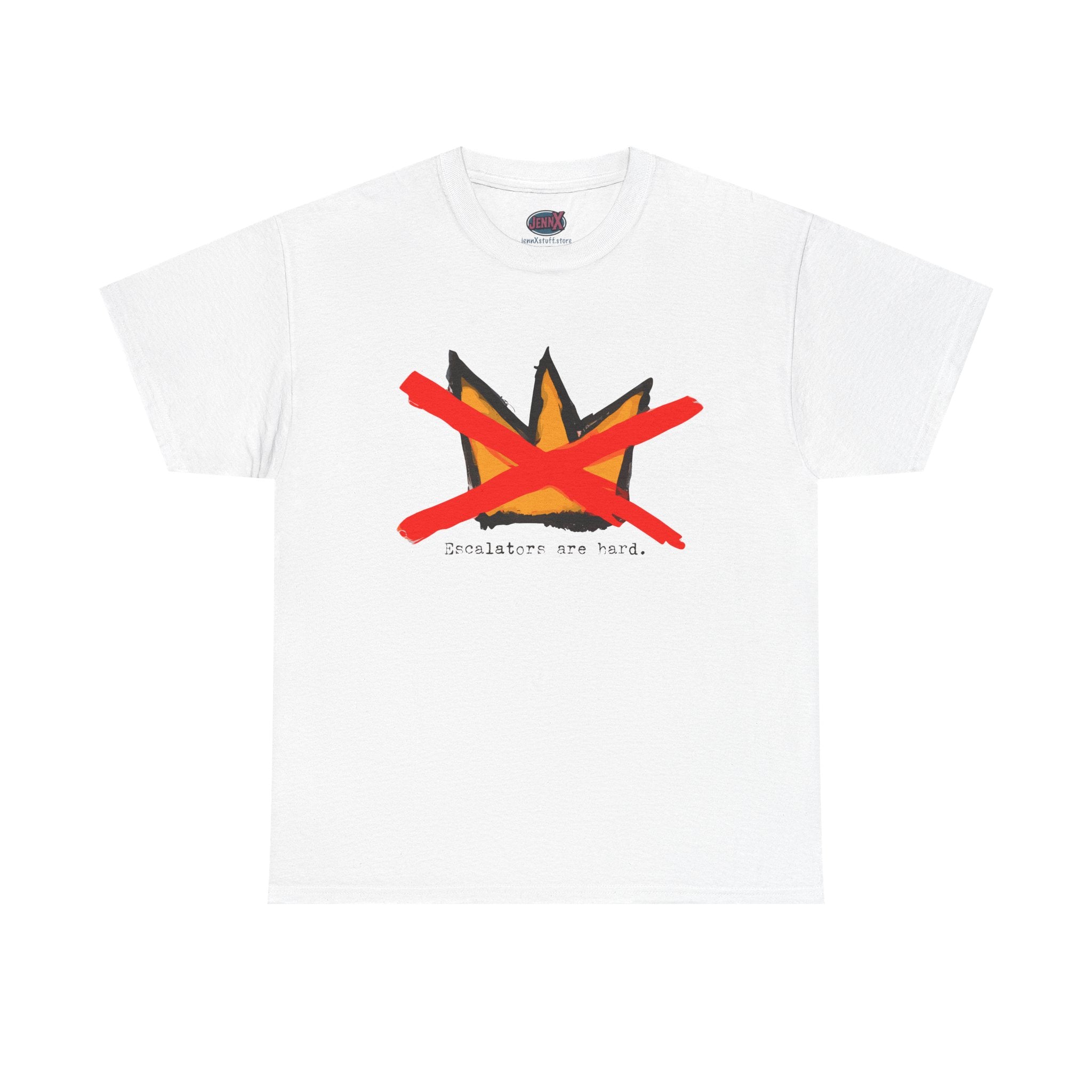 Bold Statement Tee - Unisex Heavy Cotton, Unique Graphic T-Shirt for Artists, Gift for Creatives, Casual Wear, Trendy Apparel