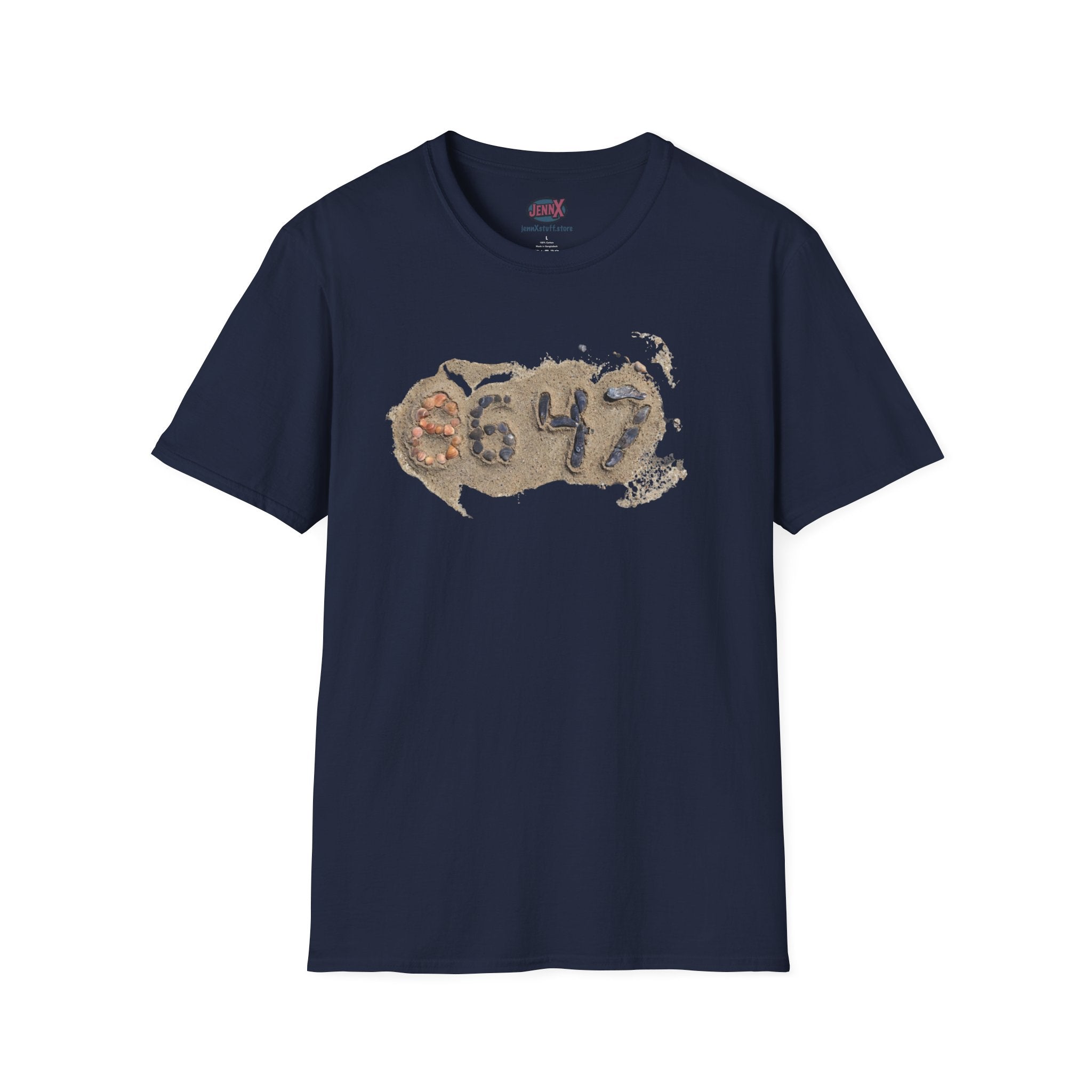 8647 Anti-Trump Seashell T-Shirt | Original Image I James Comey 86 47