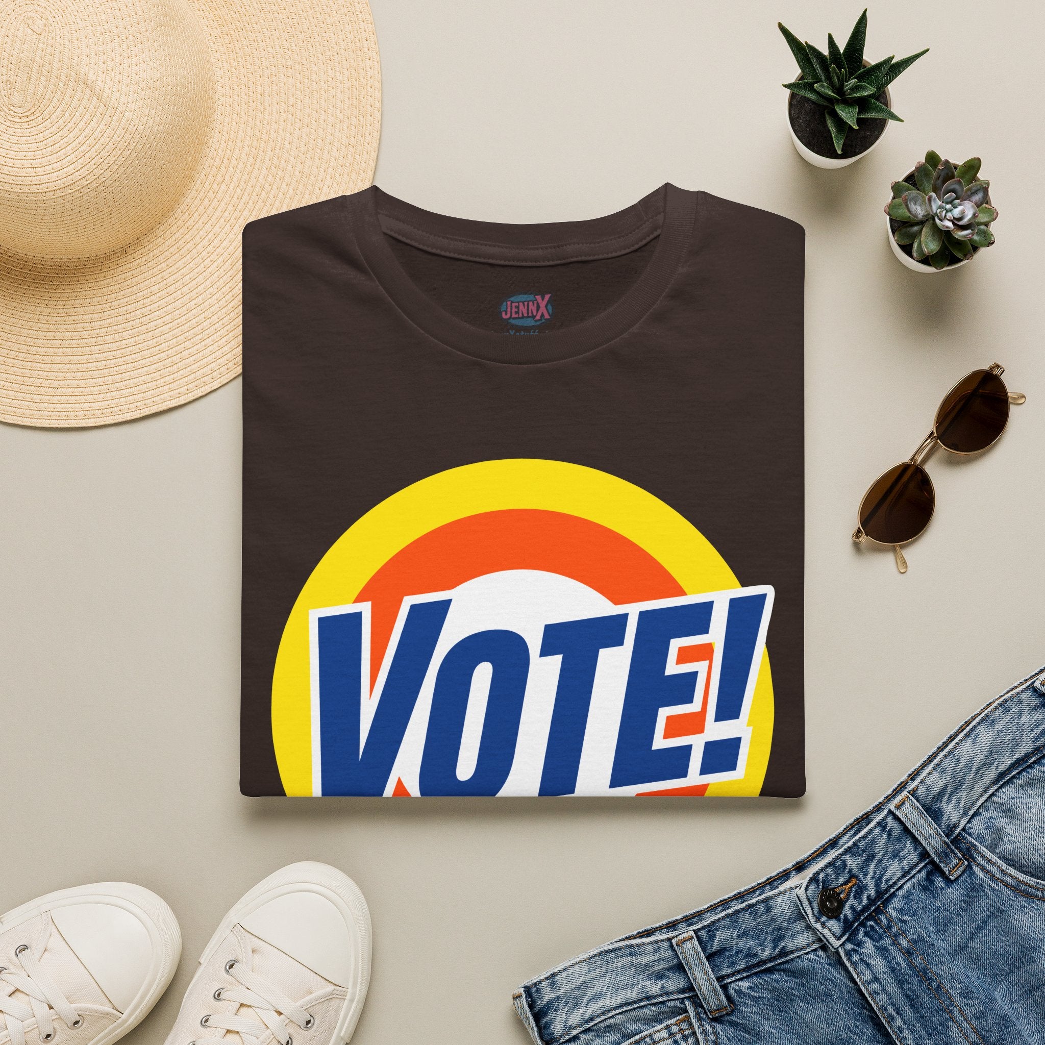 Vote Removes Stubborn Orange Stains Shirt - Anti Trump Political Tee