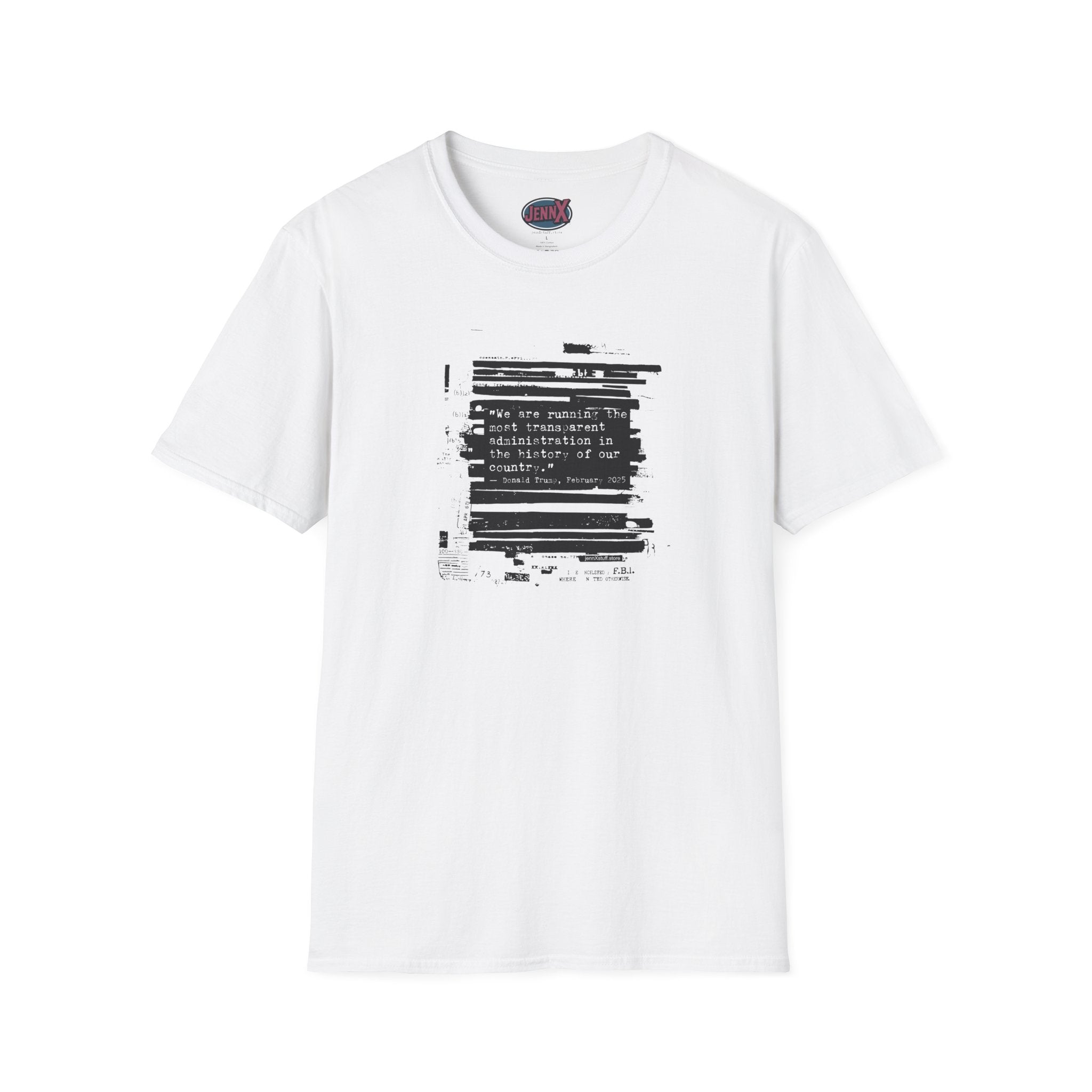 Epstein Files Shirt I Anti-Trump Quote I Most Transparent President Ever Pam Bondi