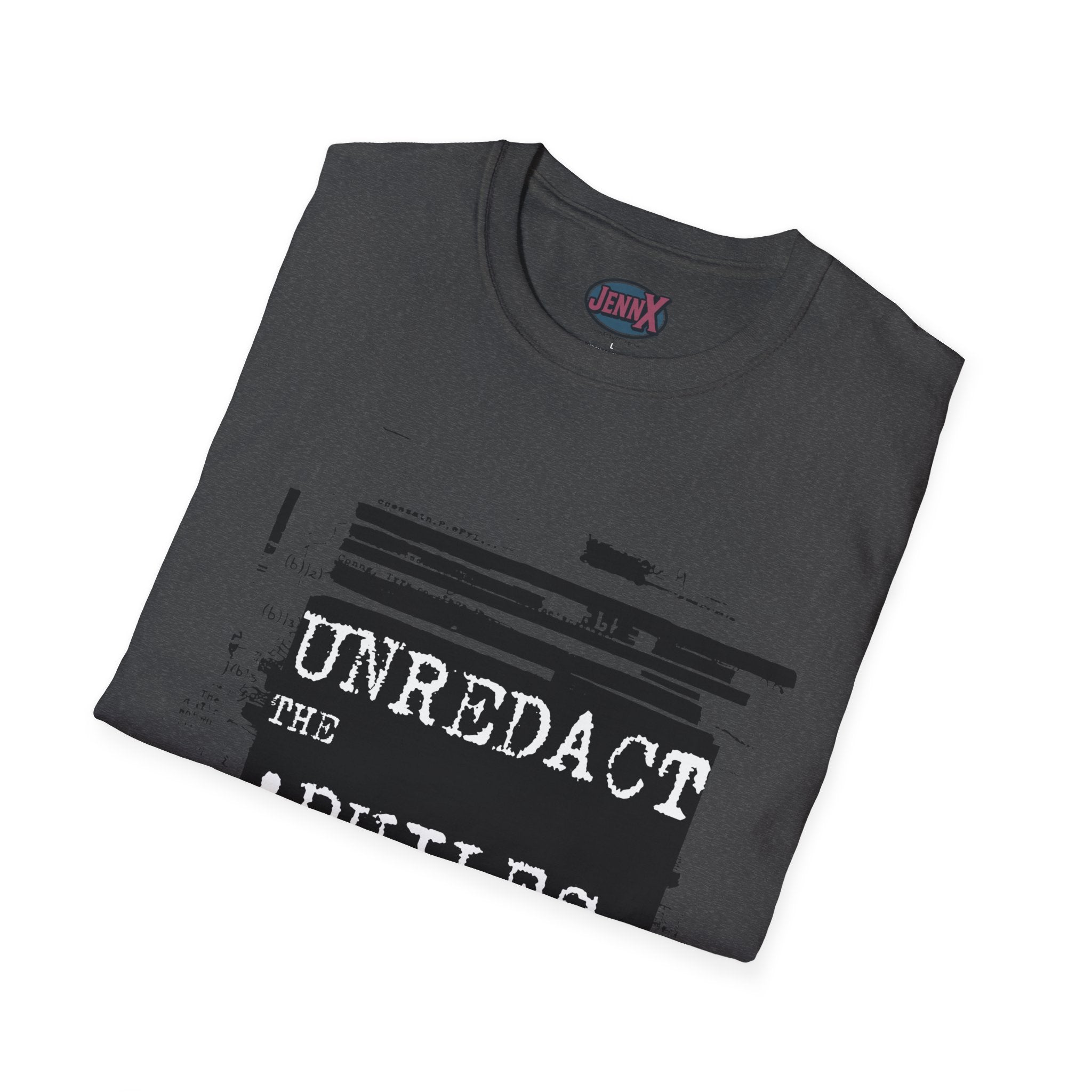 Unredact the ' Philes Redacted F.B.I. Justice Department Epstein Files Design - Original Artist Design