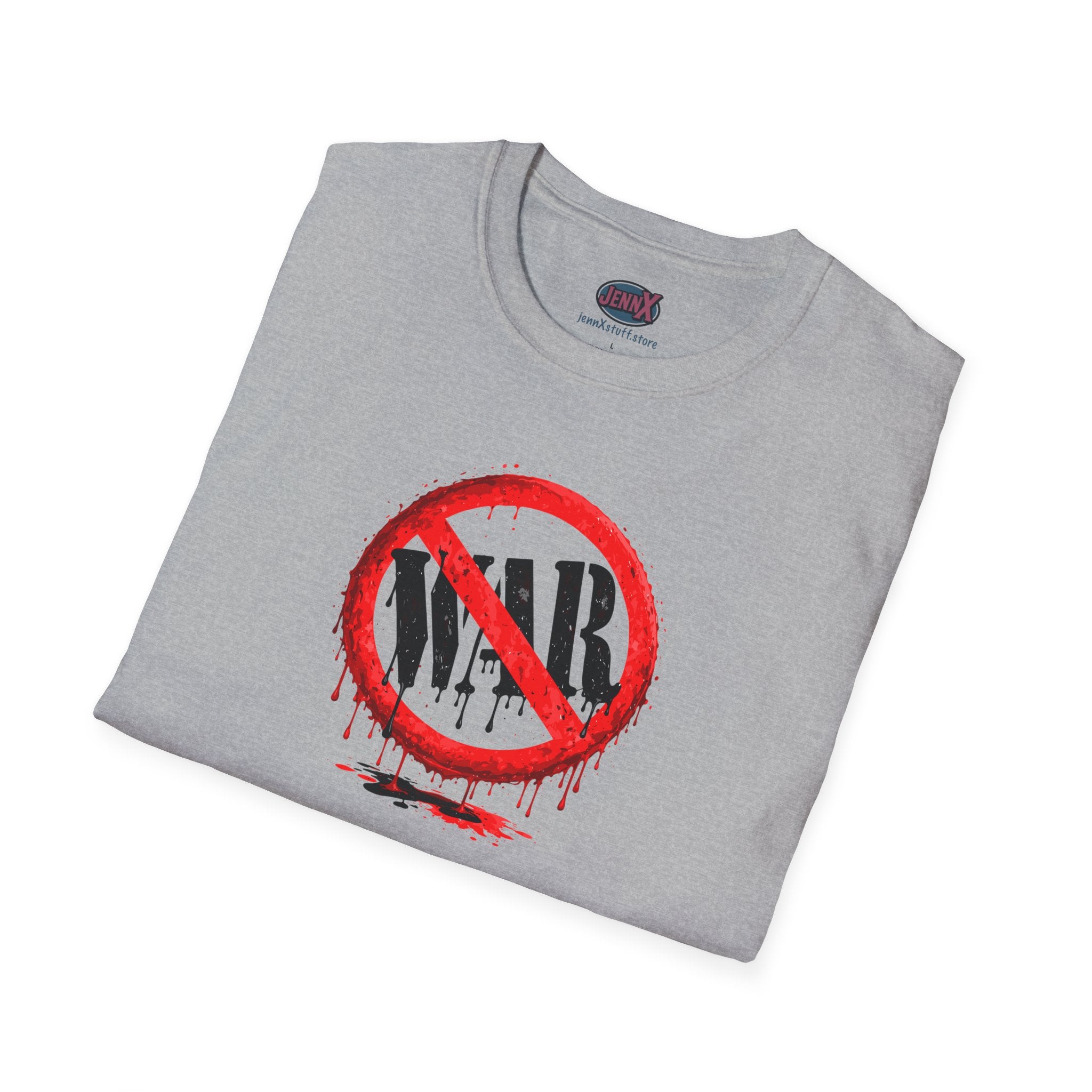 No War Symbol T-Shirt | Anti-War Protest Graphic