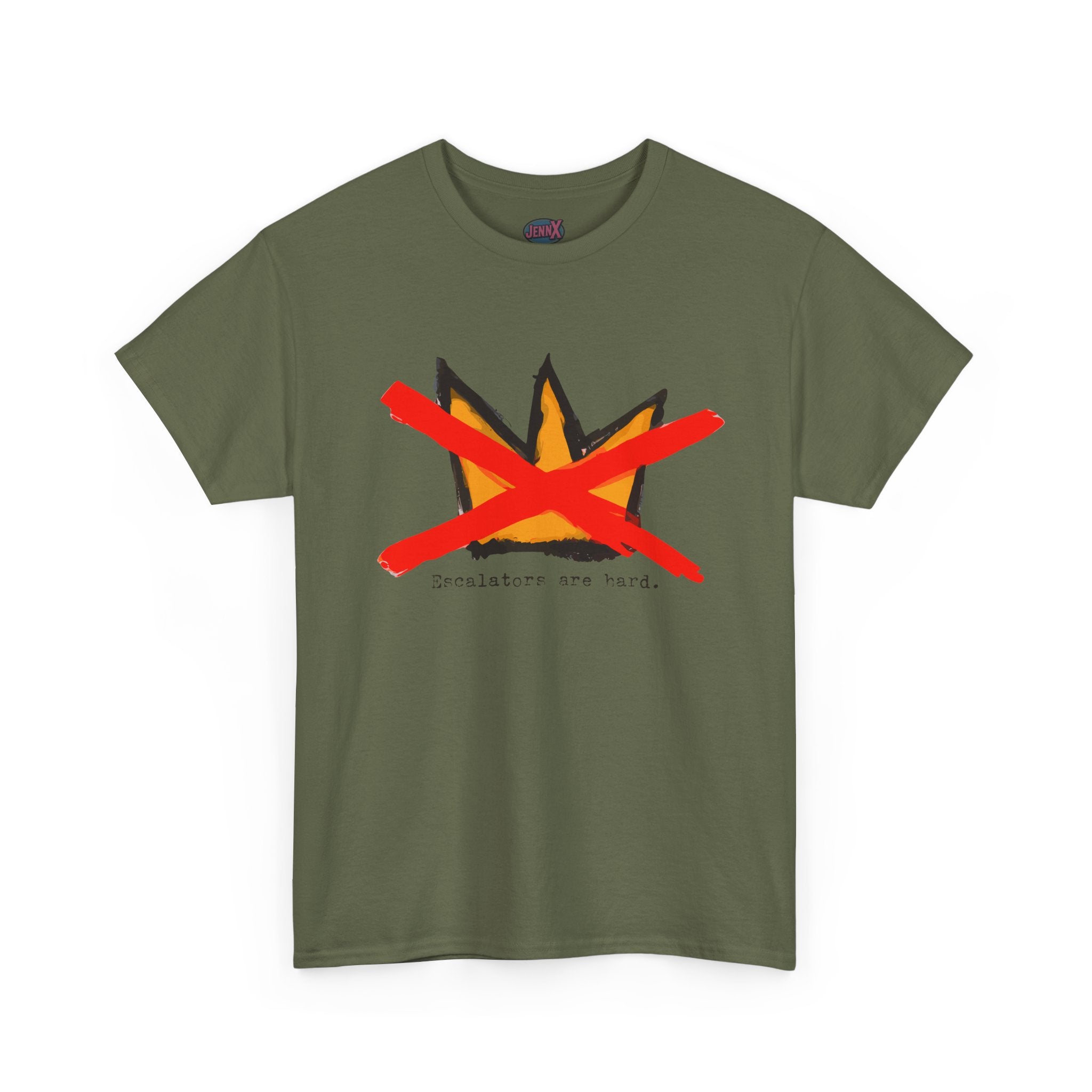 Bold Statement Tee - Unisex Heavy Cotton, Unique Graphic T-Shirt for Artists, Gift for Creatives, Casual Wear, Trendy Apparel