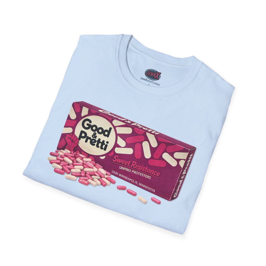 Good Pretti Good and Plenty Candy Box T-Shirt | Original Design