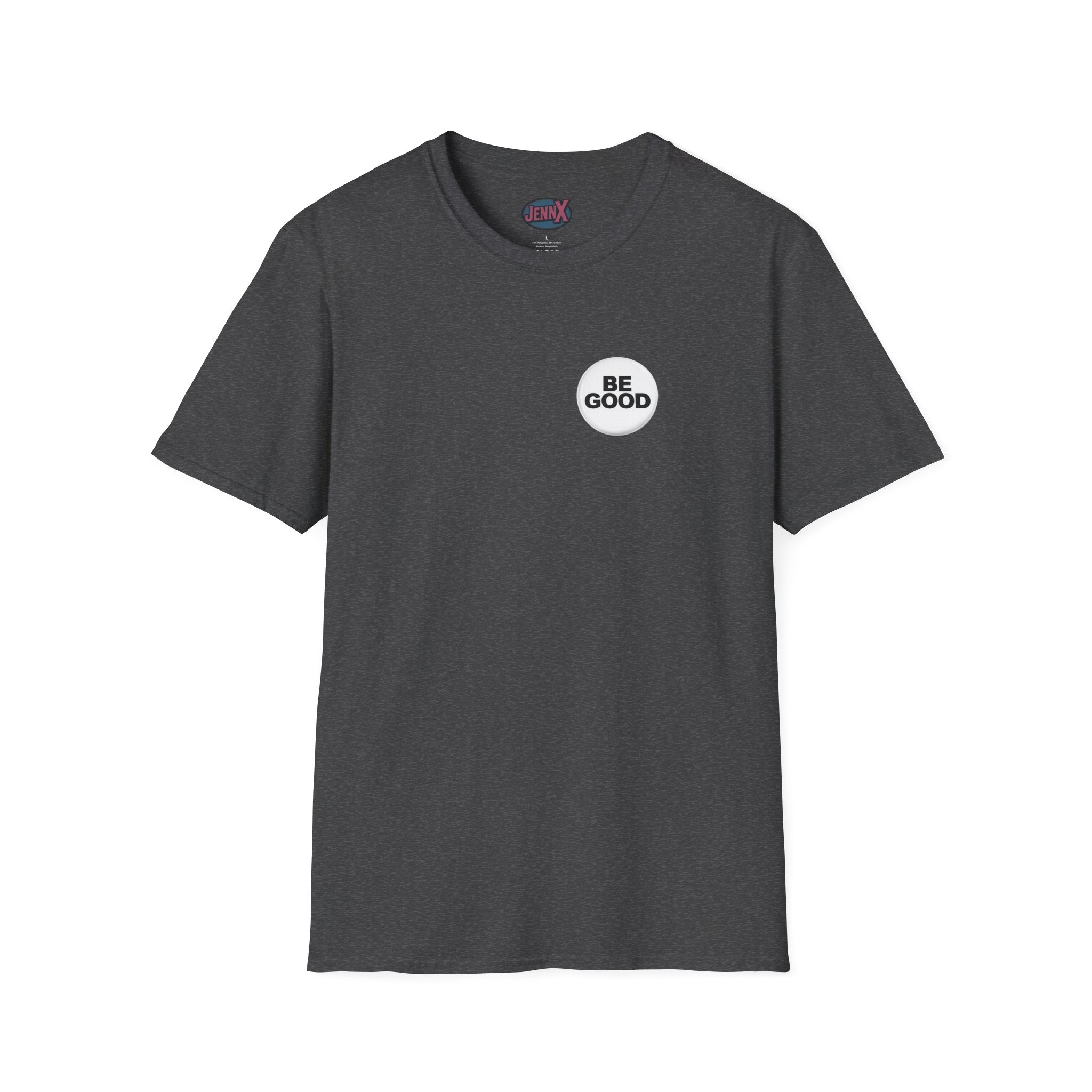 Be Good pin button shirt inspired by the Golden Globes