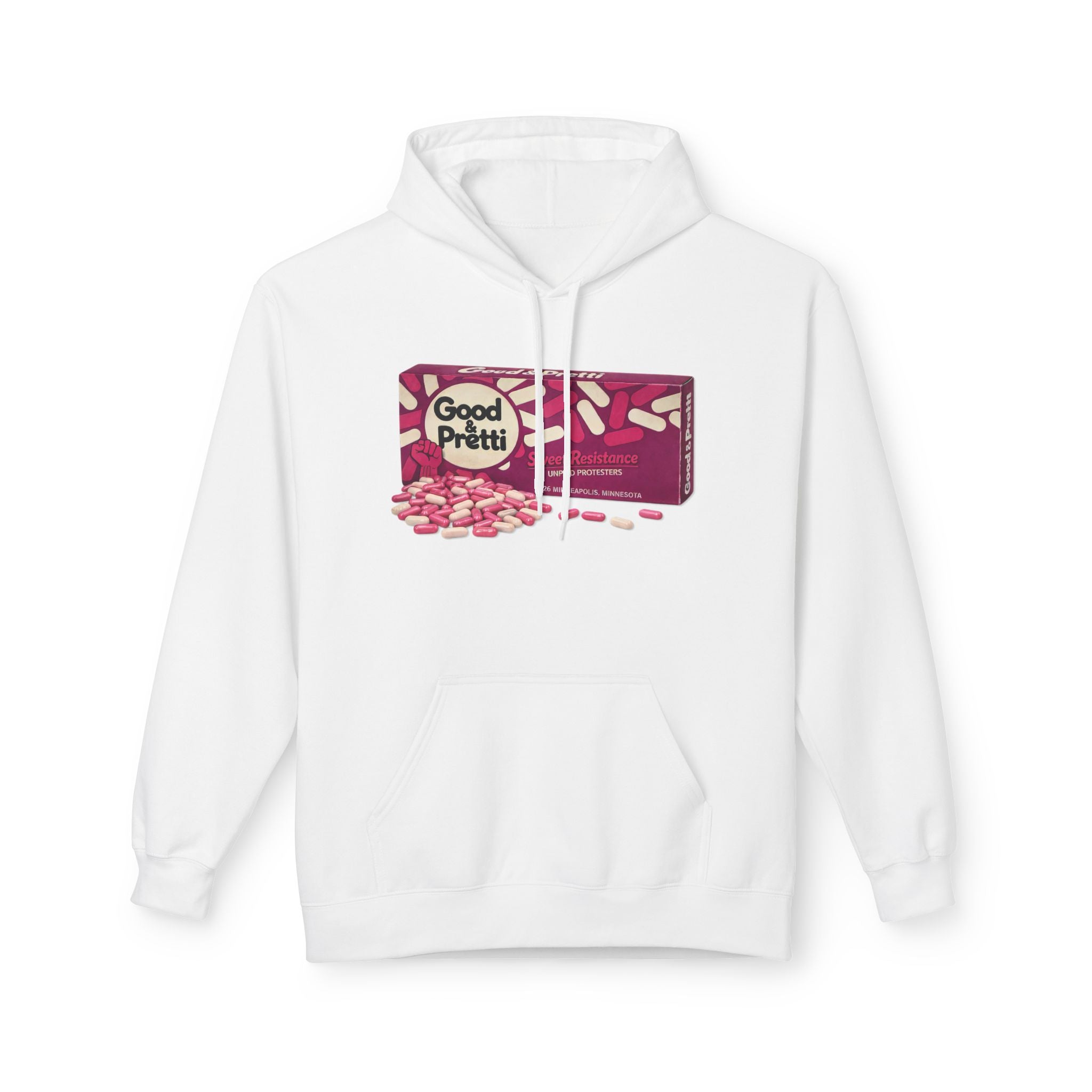 Good Pretti Good and Plenty Candy Box Hoodie | Original Design