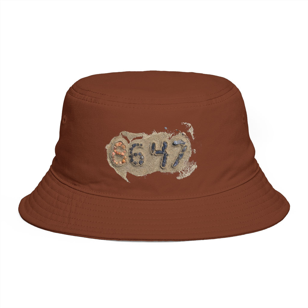 8647 Seashells Beach Bucket Hat I James Comey 86 47 Hat