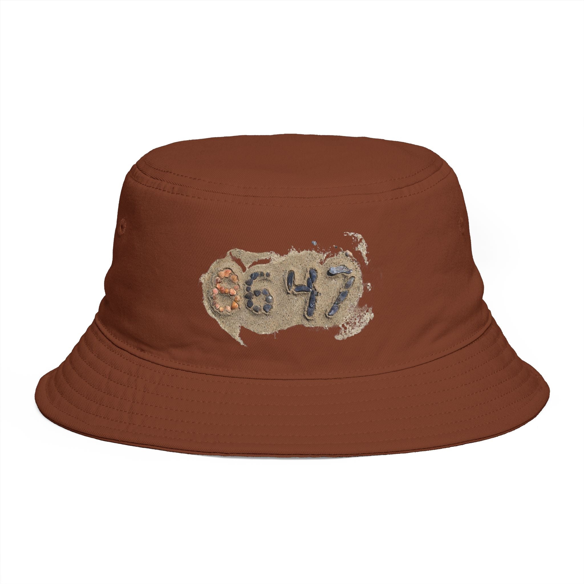 8647 Seashells Beach Bucket Hat I James Comey 86 47 Hat