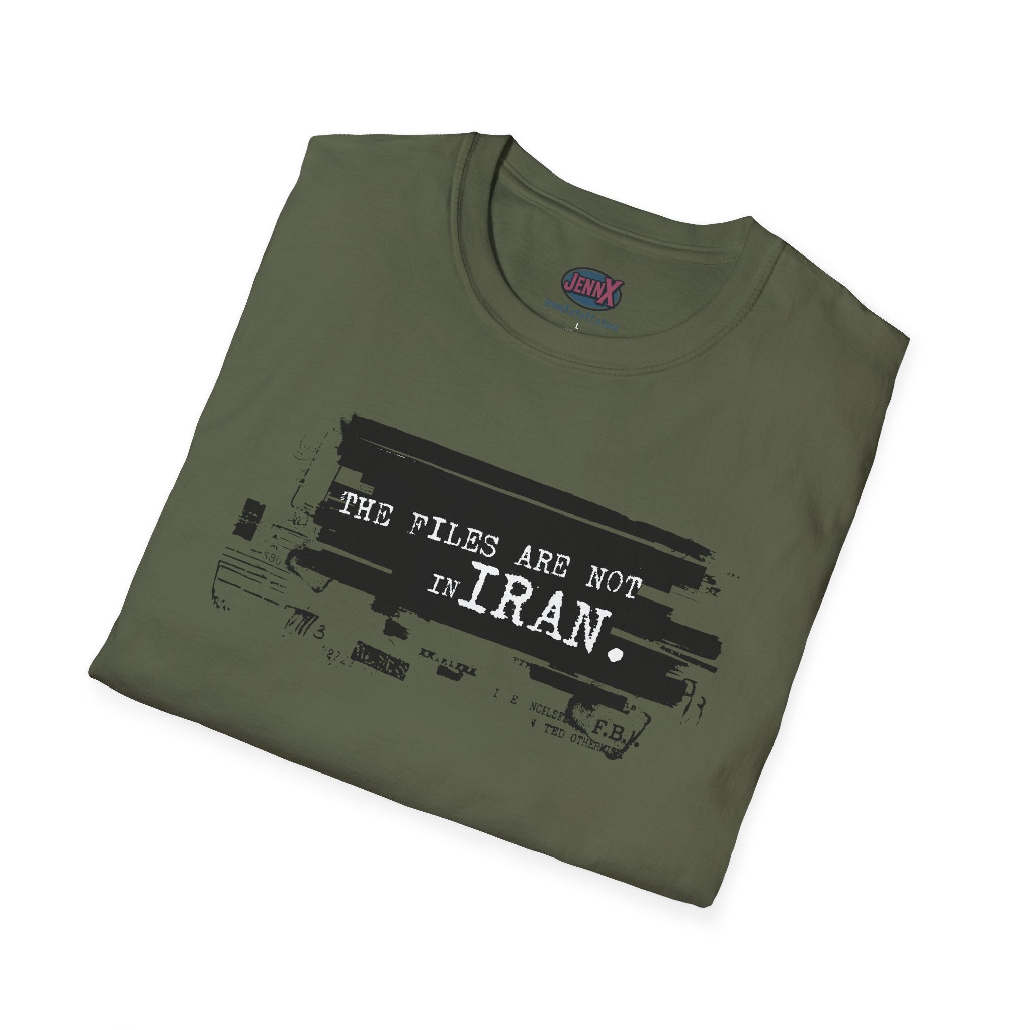 Epstein Files Design tee I Anti-War in Iran shirt I The Files Are Not Iran T-Shirt