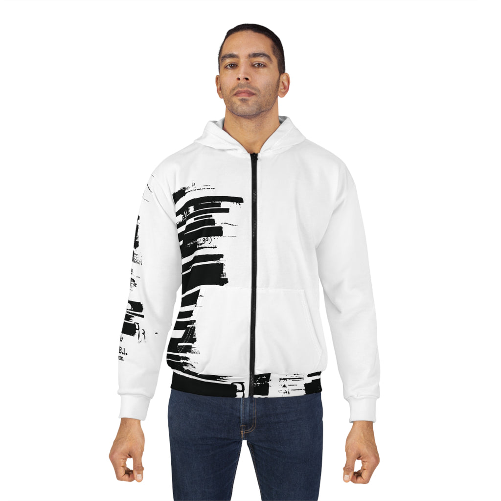 Redacted Justice Department Epstein Files Hoodie – Protest Zip Hoodie