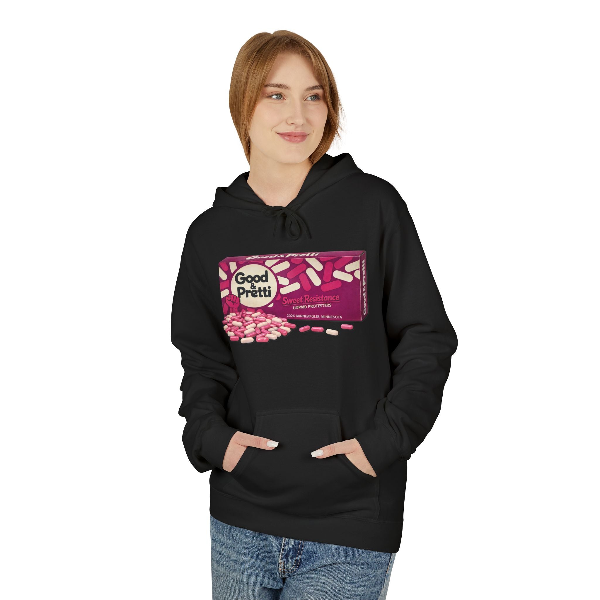 Good Pretti Good and Plenty Candy Box Hoodie | Original Design