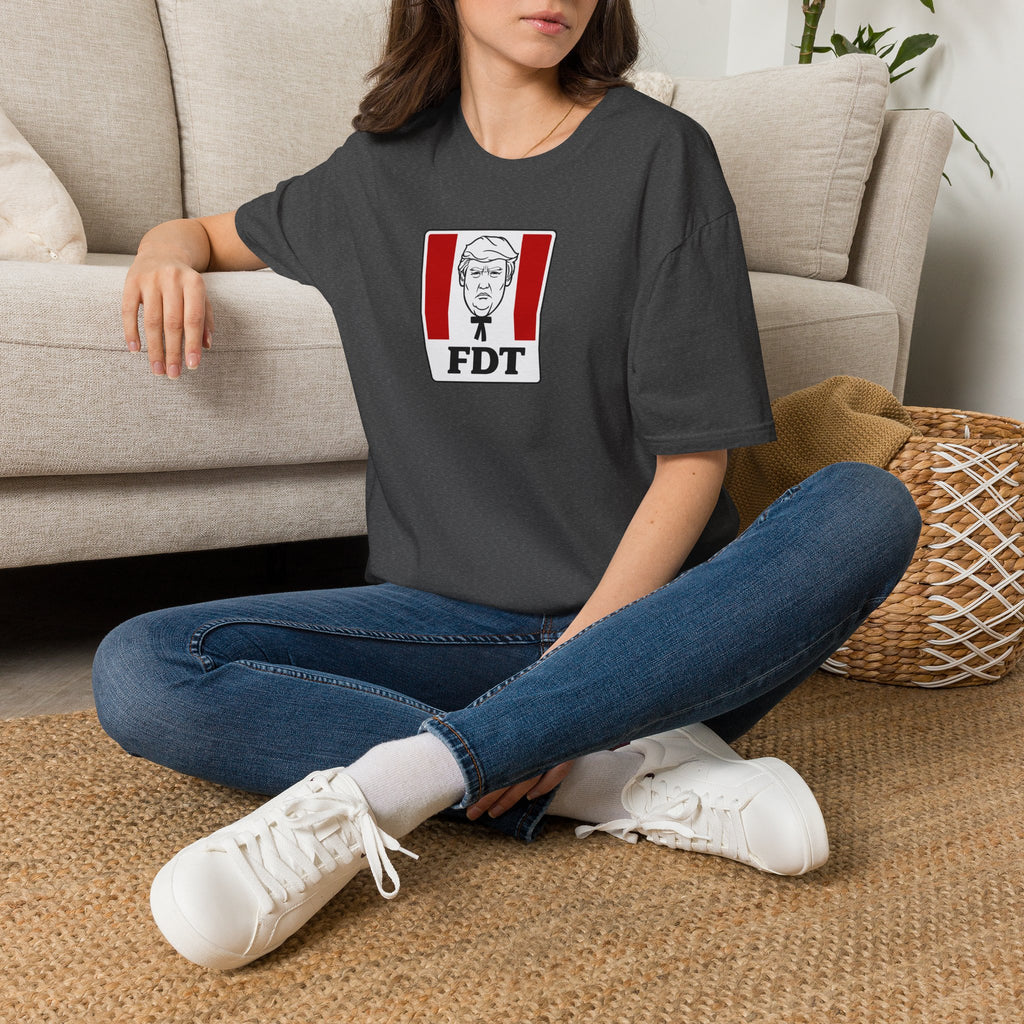 Political Parody T-Shirt I FDT Satirical Logo Tee I KFC Logo