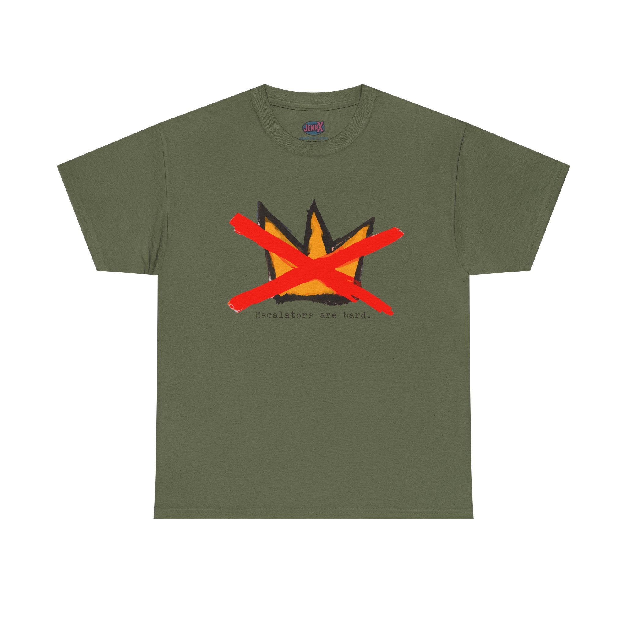 Bold Statement Tee - Unisex Heavy Cotton, Unique Graphic T-Shirt for Artists, Gift for Creatives, Casual Wear, Trendy Apparel