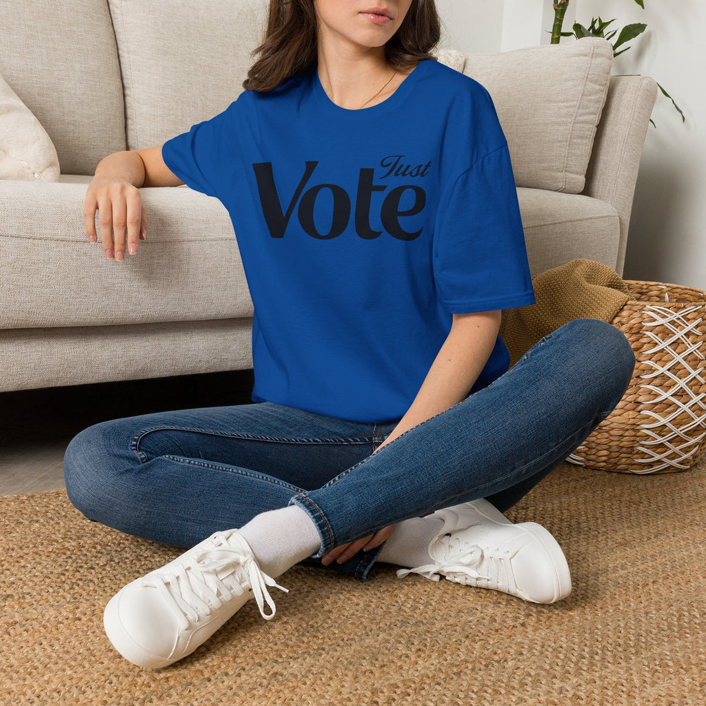 Just Vote T-Shirt I Play on Diet Coke
