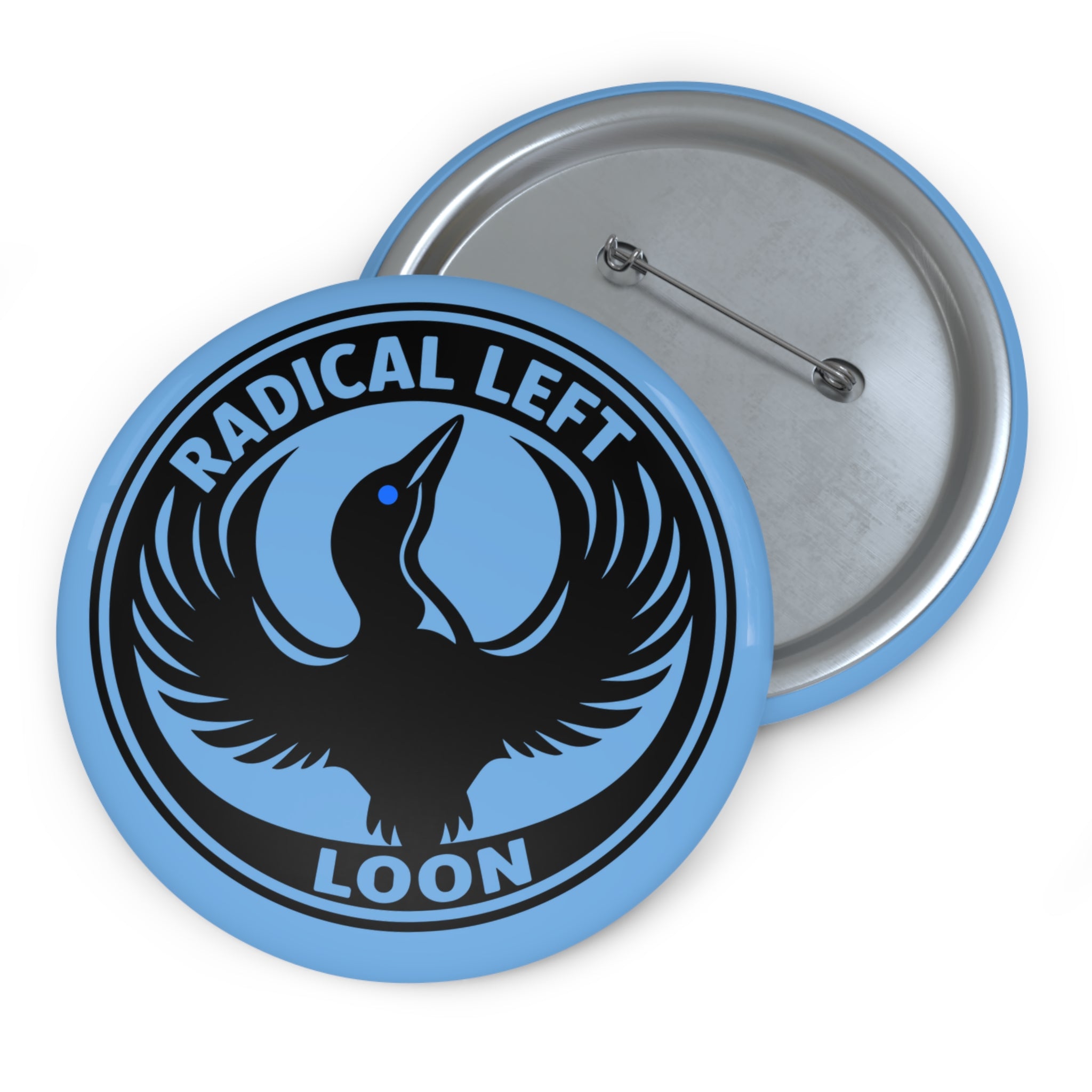 Minnesota Rebel Alliance Radical Left Loon pin button | JennXstuff Original Design