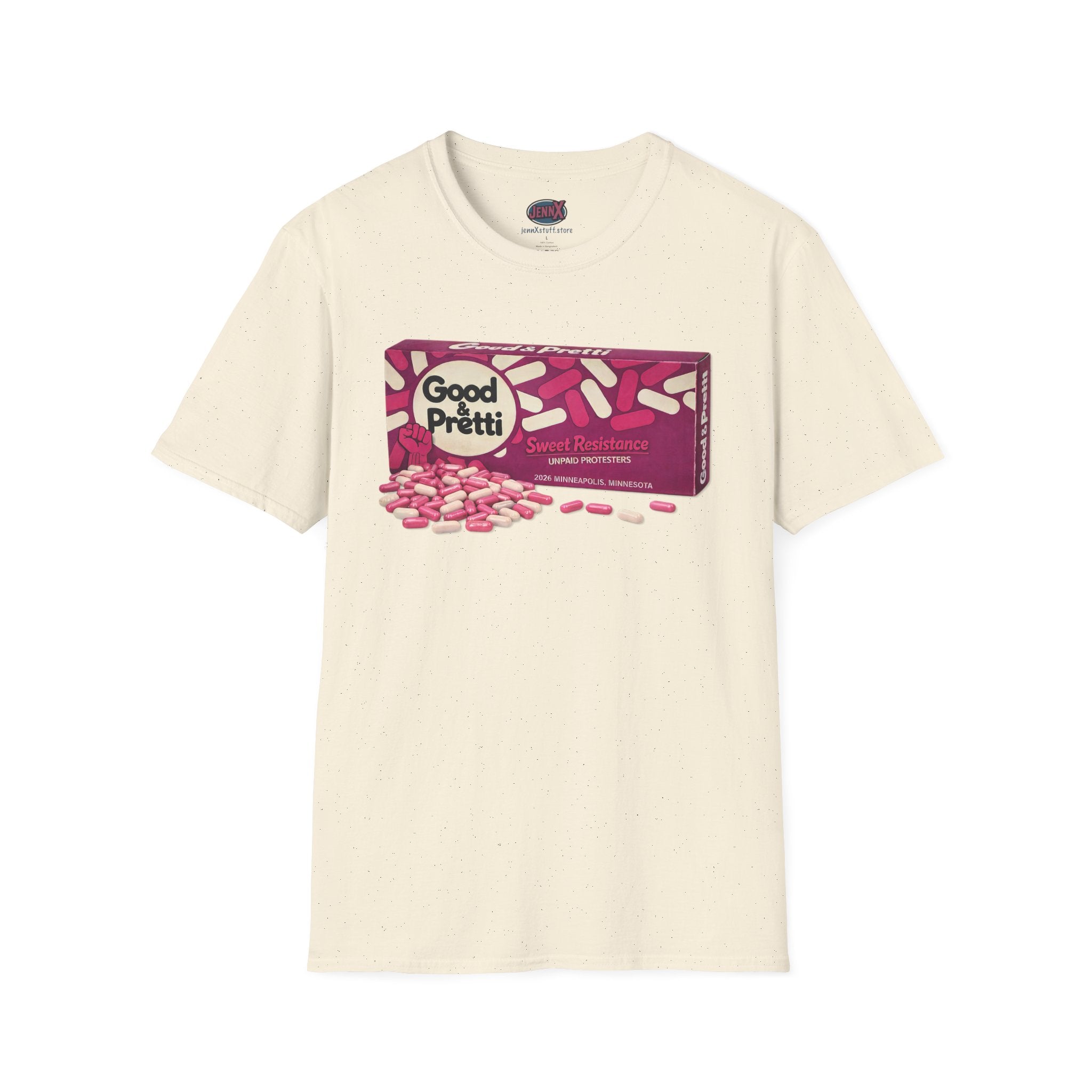 Good Pretti Good and Plenty Candy Box T-Shirt | Original Design