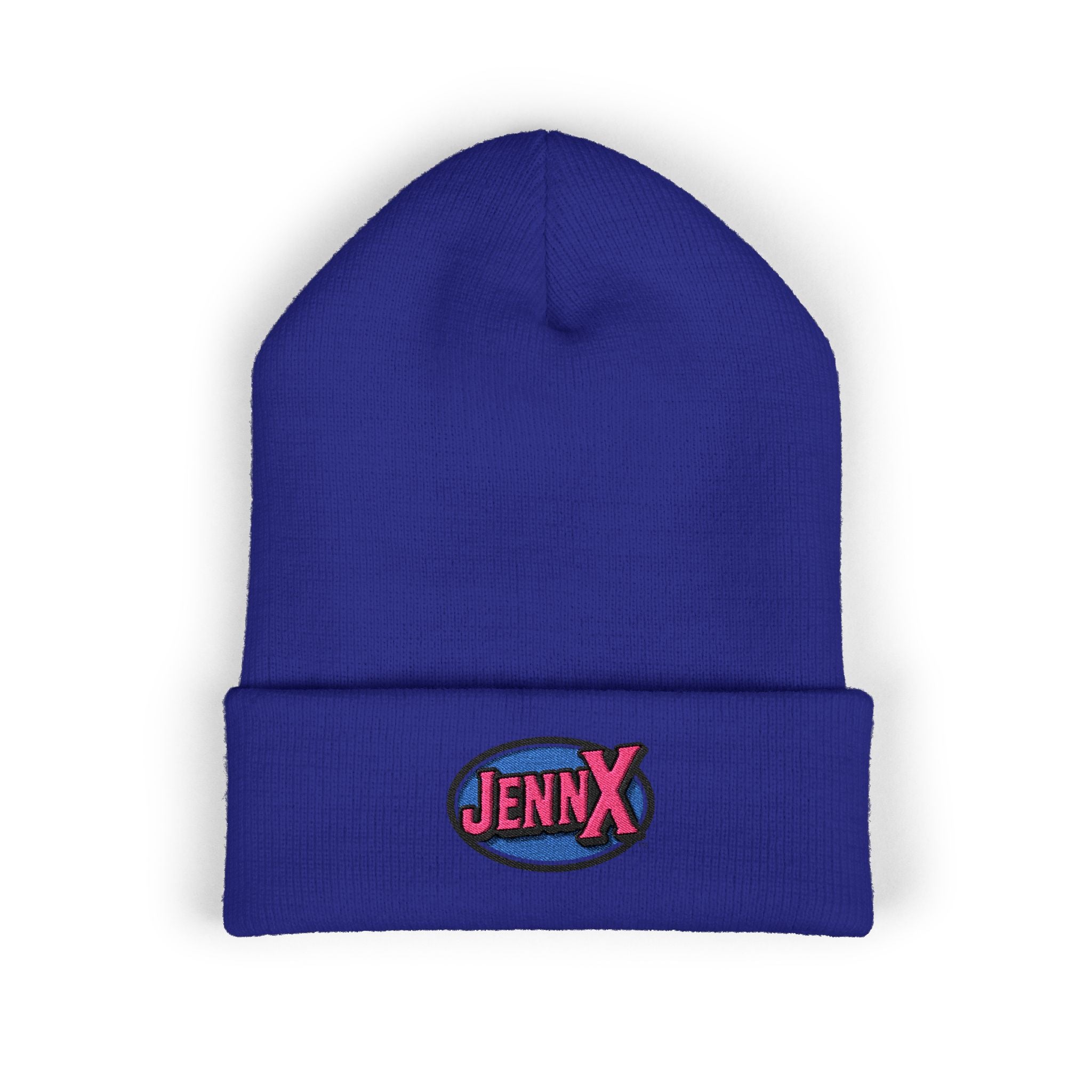 JennX Generation X GenX embroidered logo Beanie | Cuffed Winter Hat